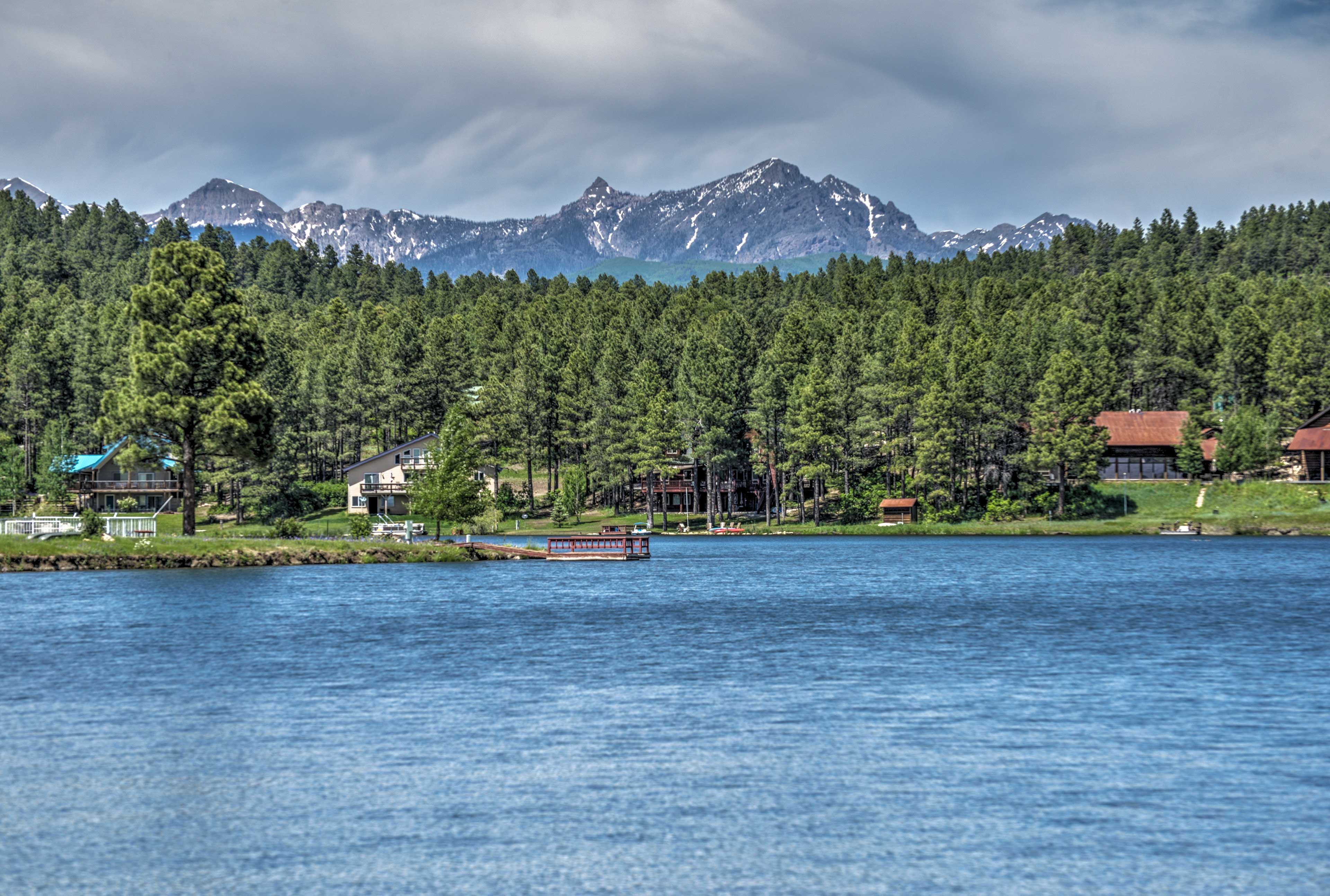 Pagosa Lake is within walking distance - it's the perfect summertime destination