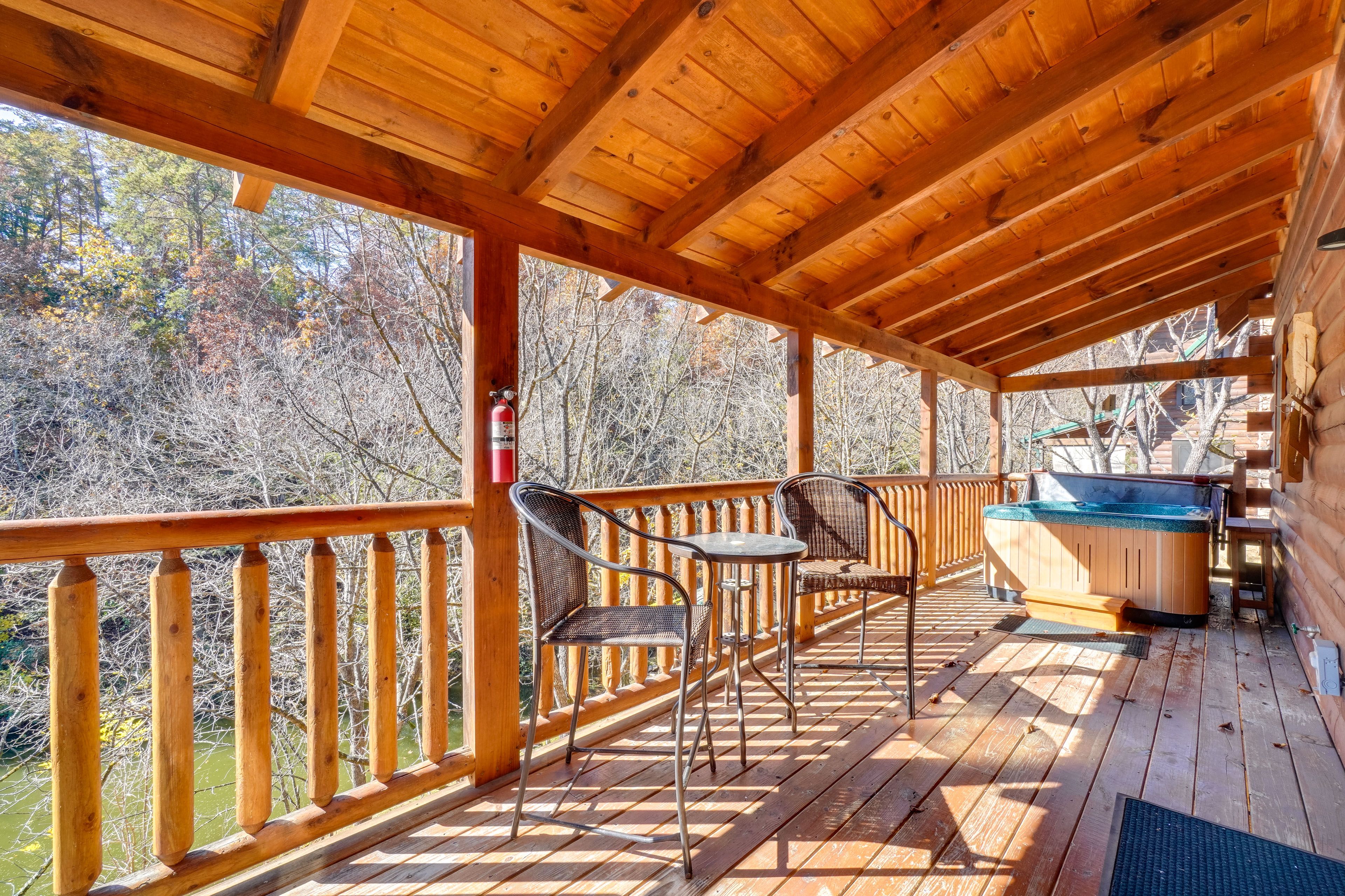 Private Deck | Creek Views