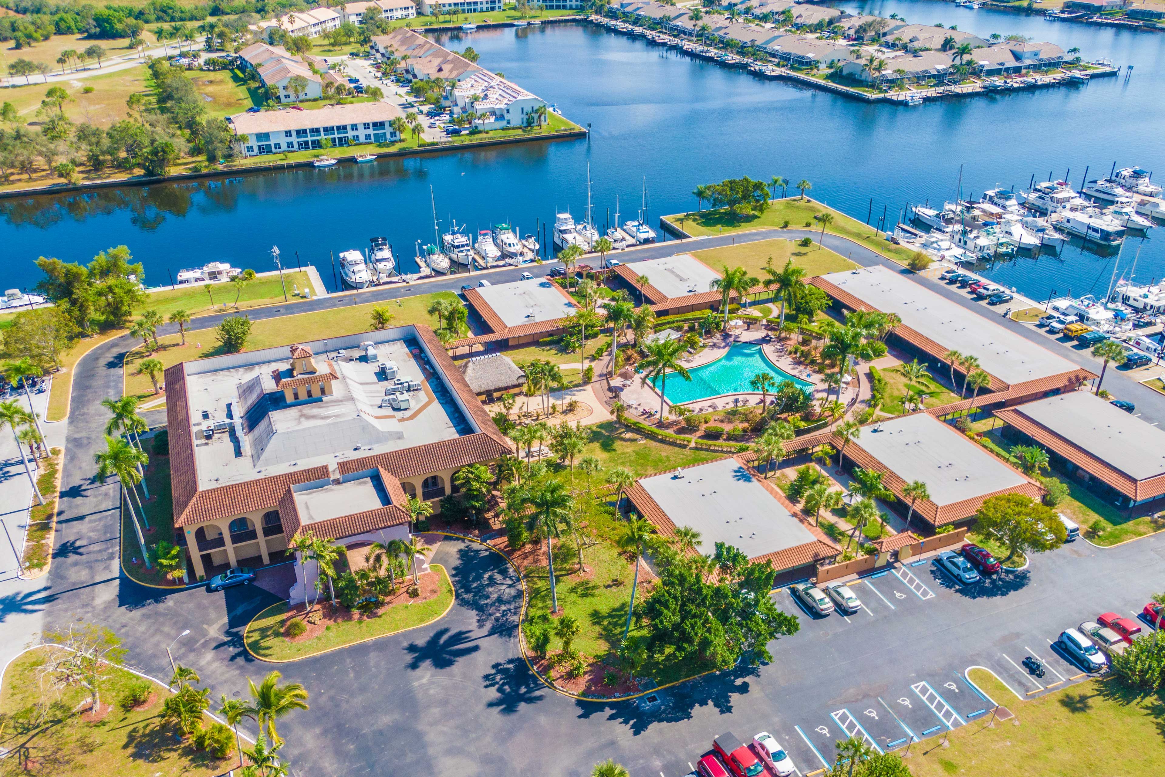 You'll be steps from the marina for boat rentals!