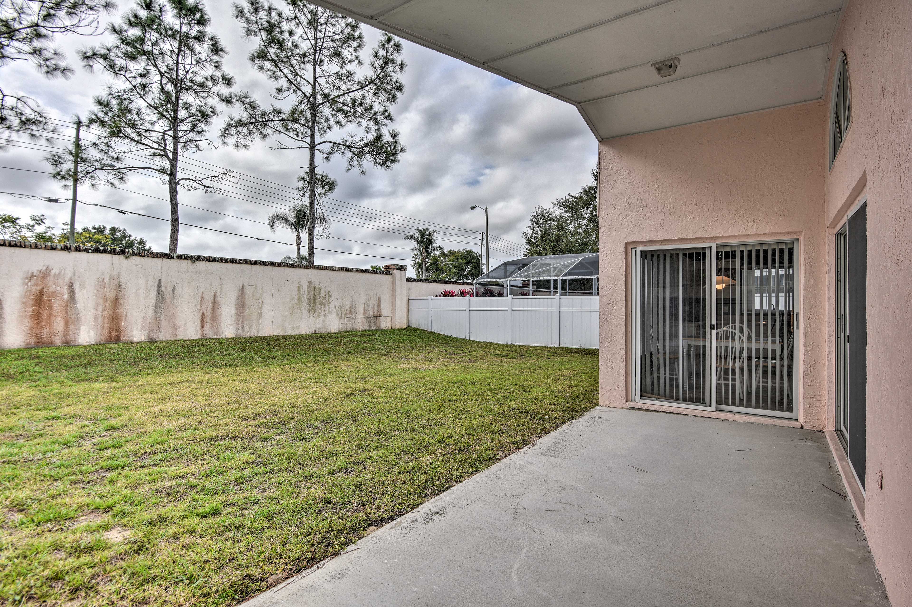 Fenced Backyard