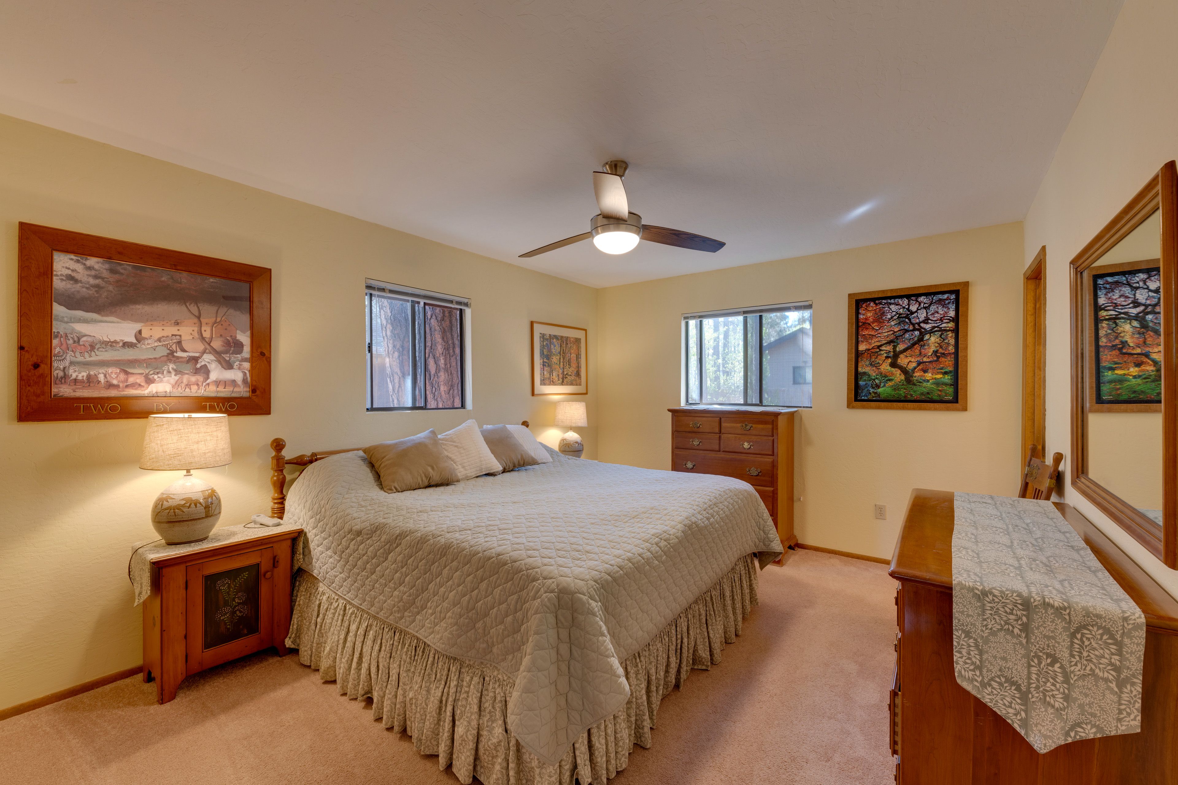 Bedroom 1 | King Bed | Natural Sunlight