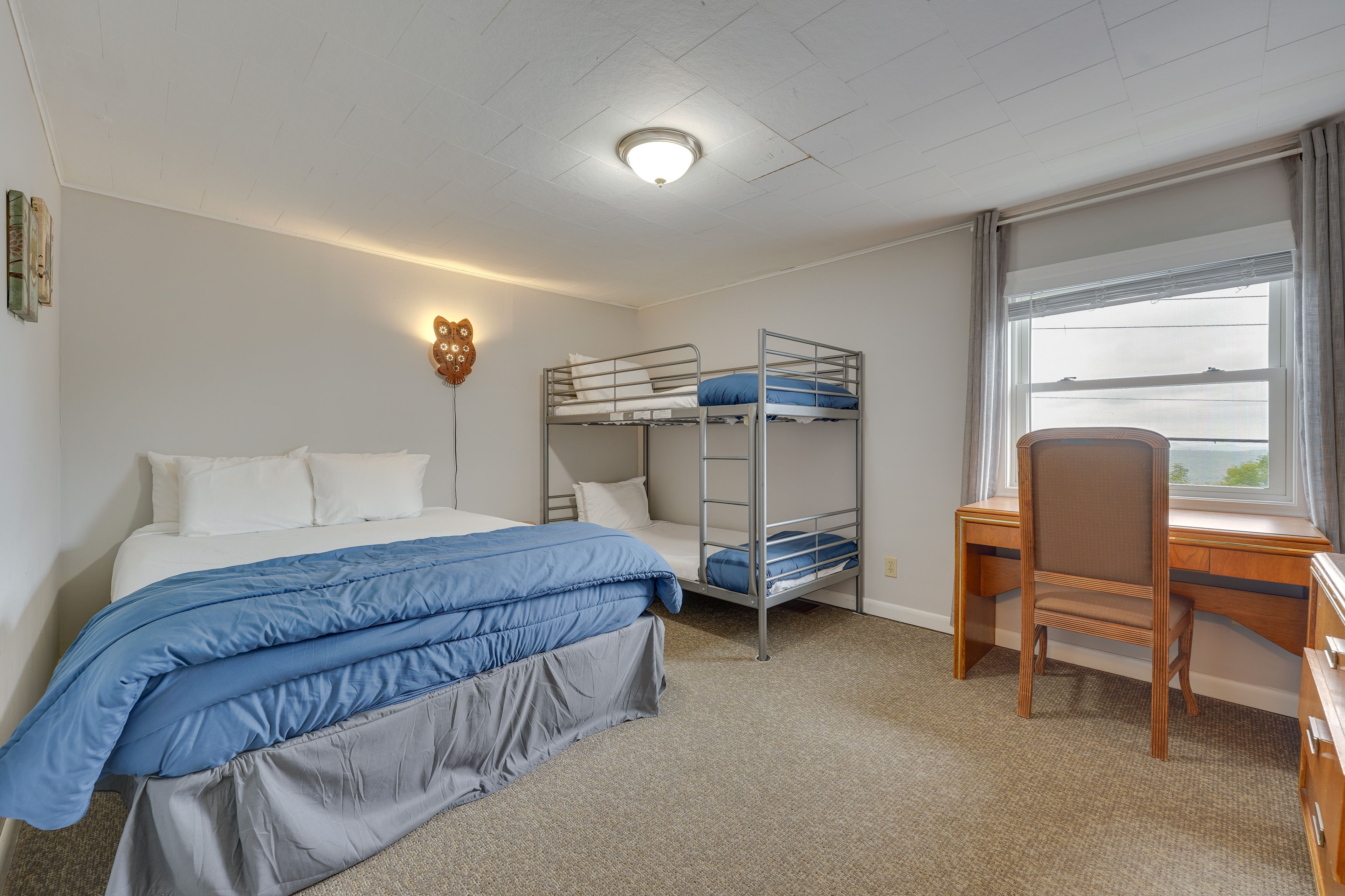 Bedroom 4 | Full Bed | Twin Bunk Bed