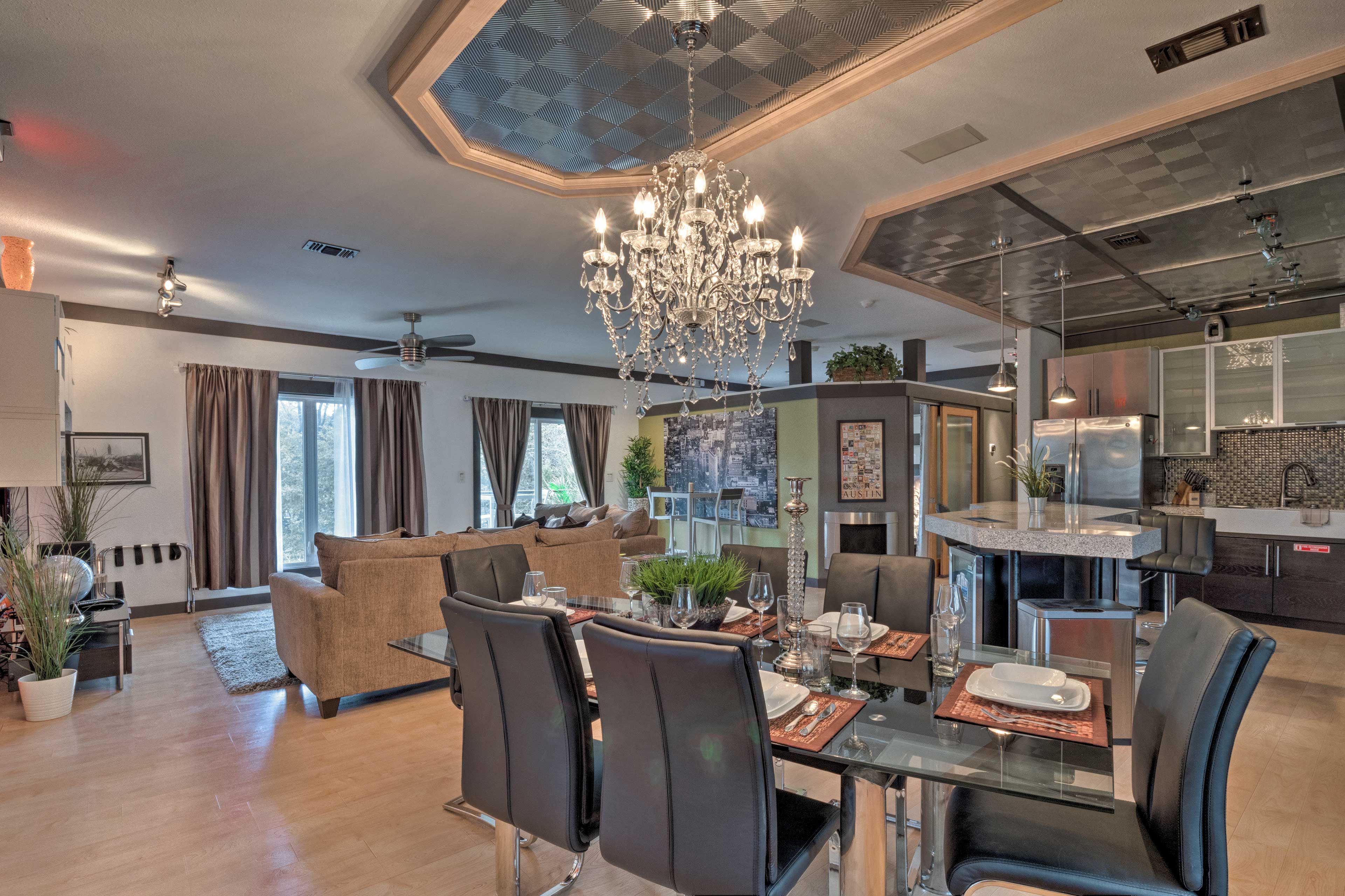 Serve up something delicious at the dining table.