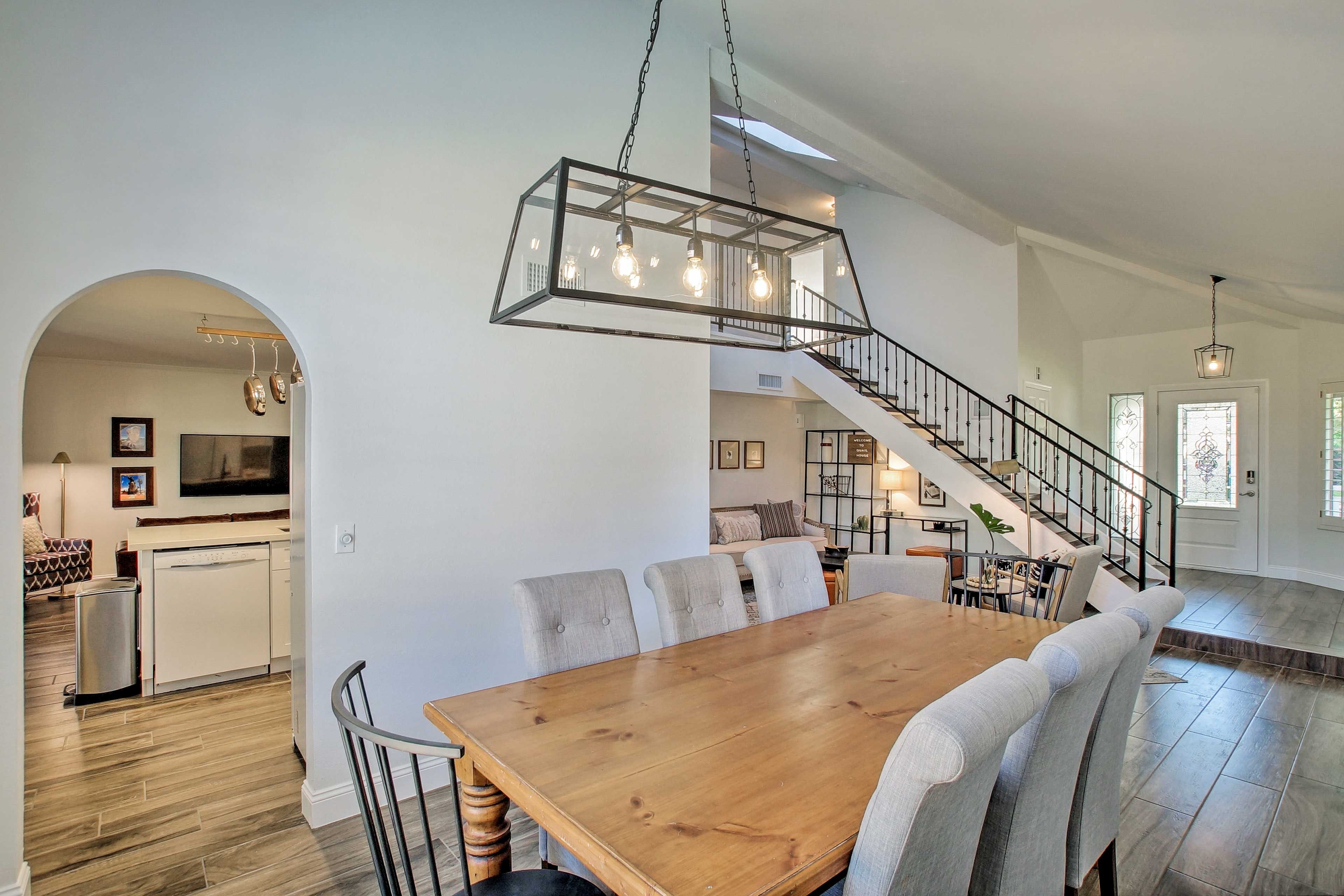 Make memories at the formal dining table.