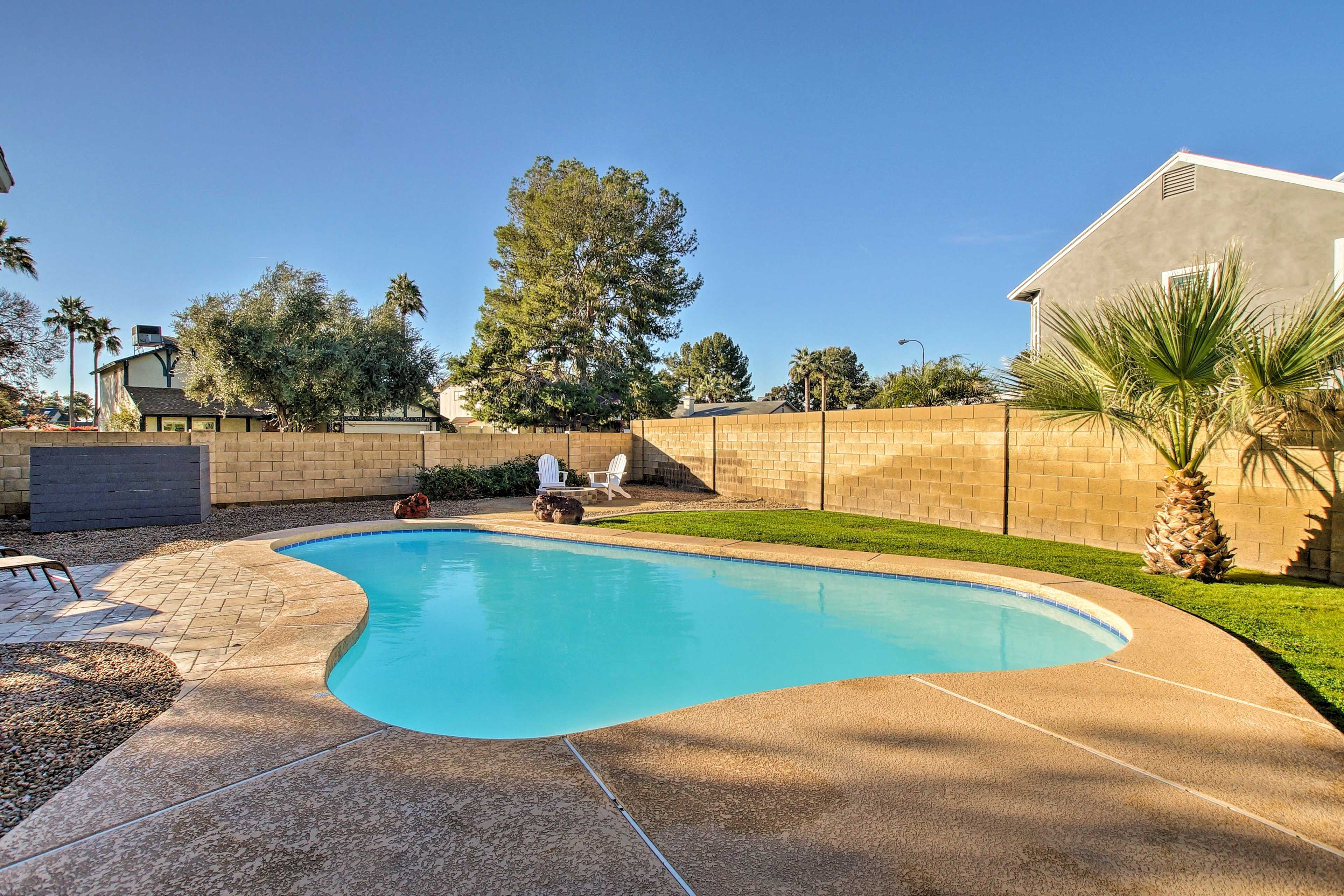 Beat the Arizona heat with this private pool.