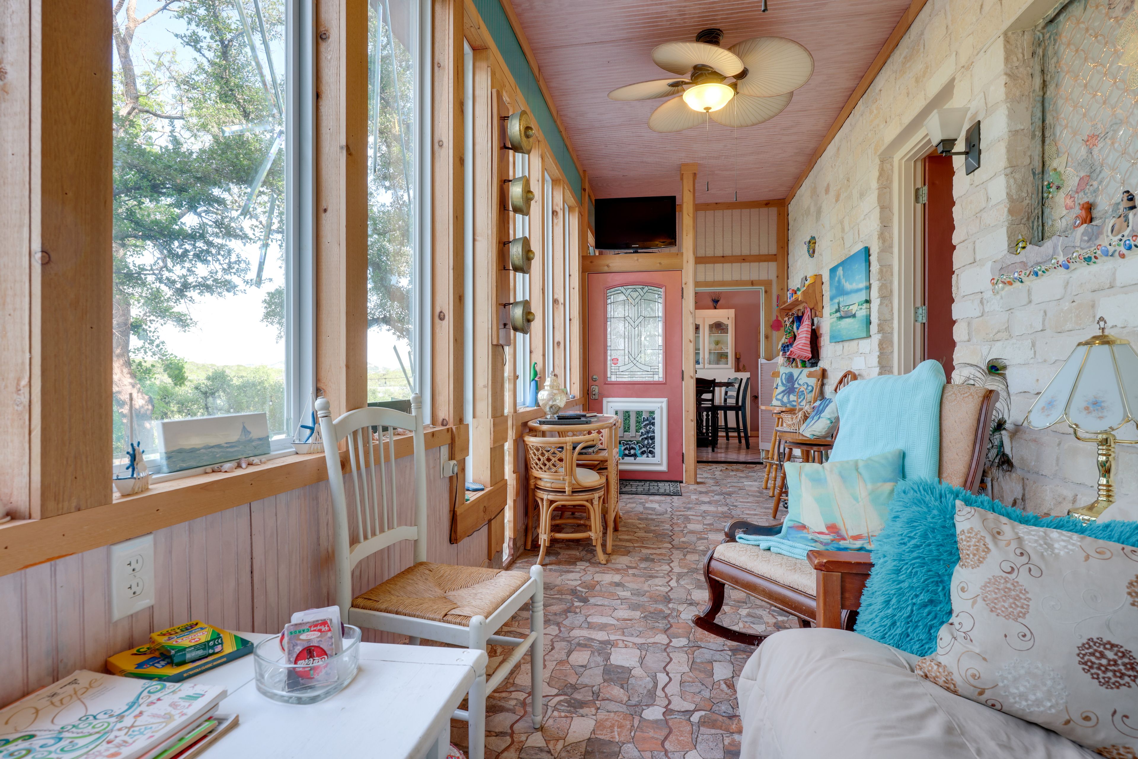 Canyon Lake Vacation Rental | 2BR | 2BA | 1,200 Sq Ft | Stairs to Access