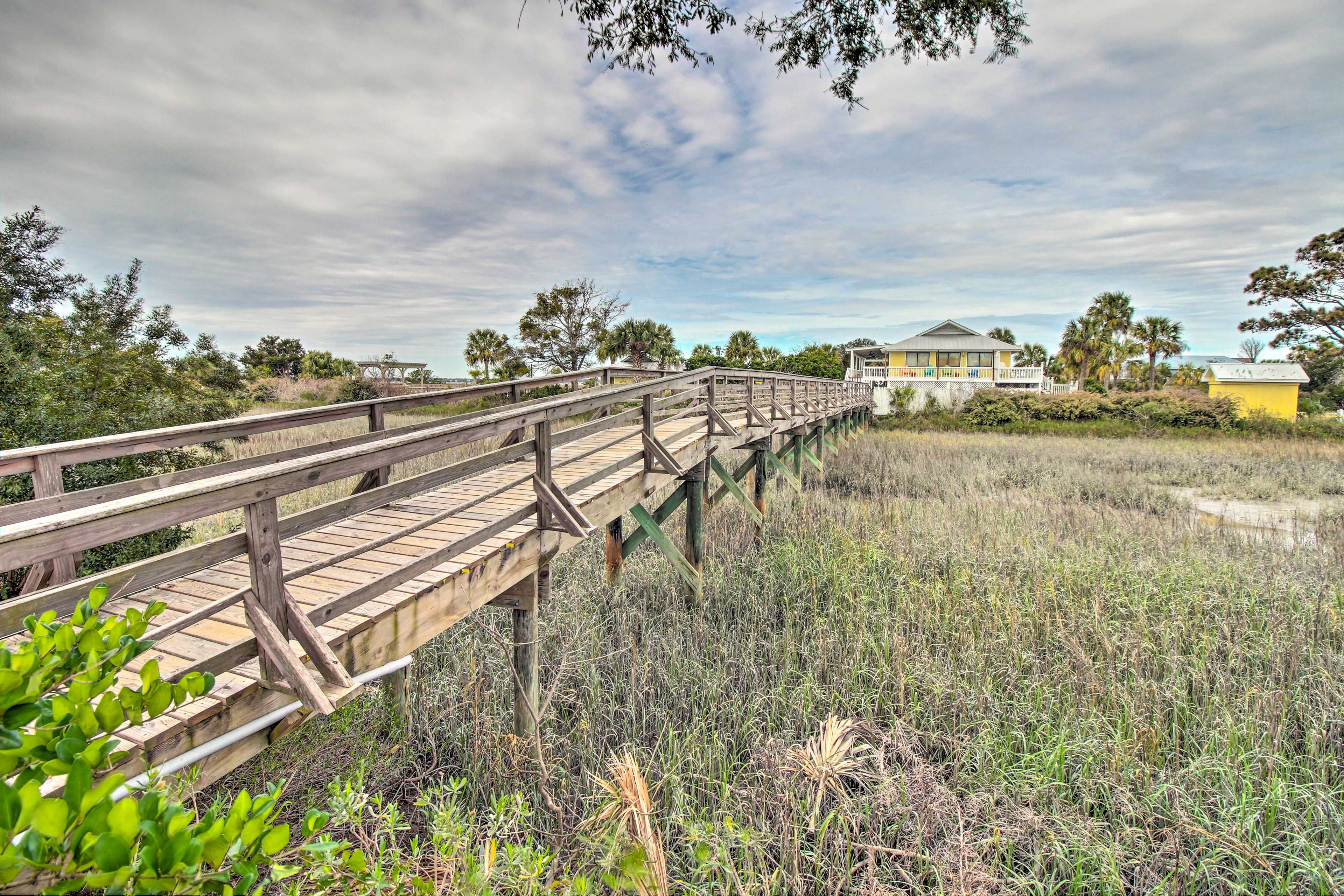 Boardwalk to Beach