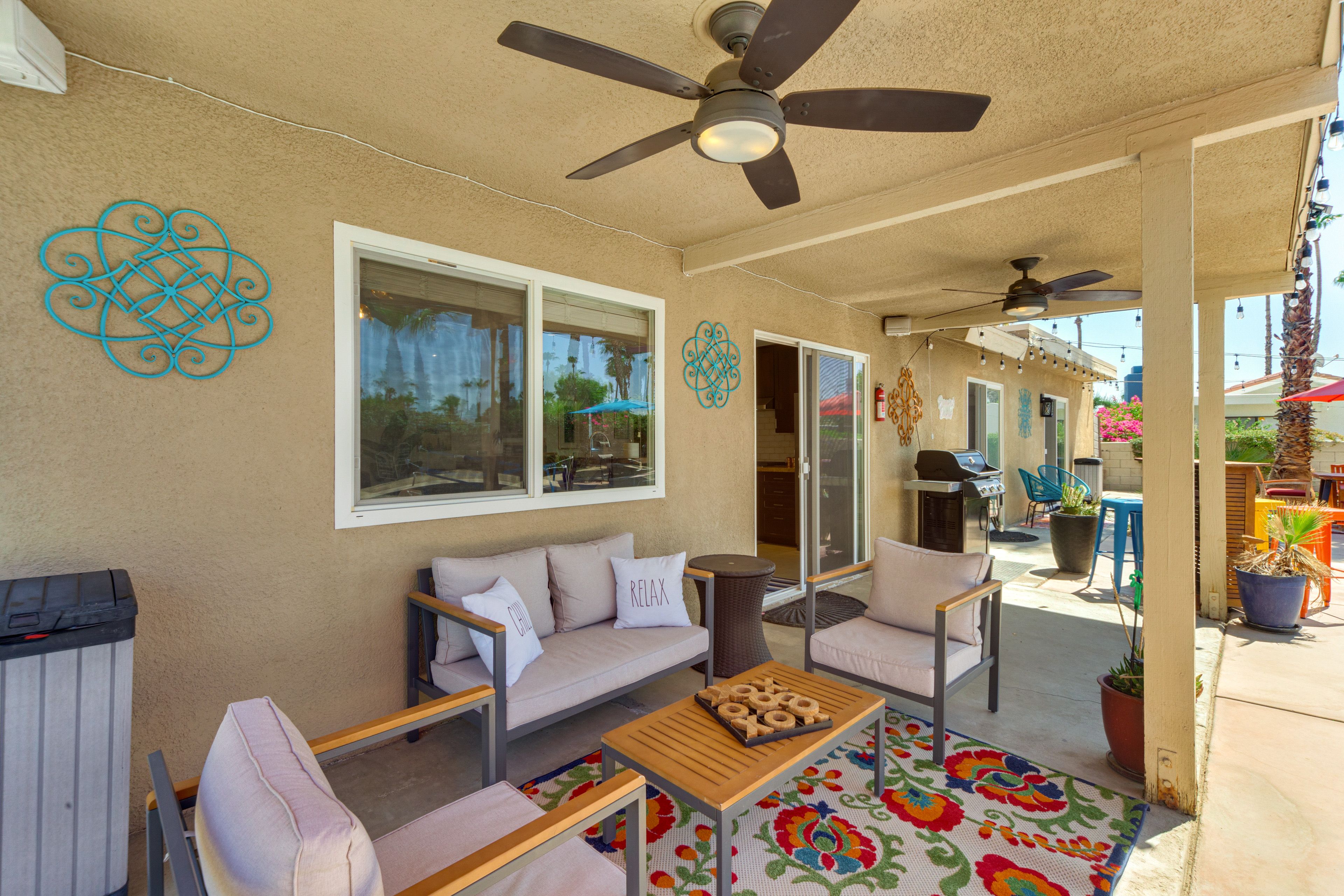 Covered Patio | Gas Grill