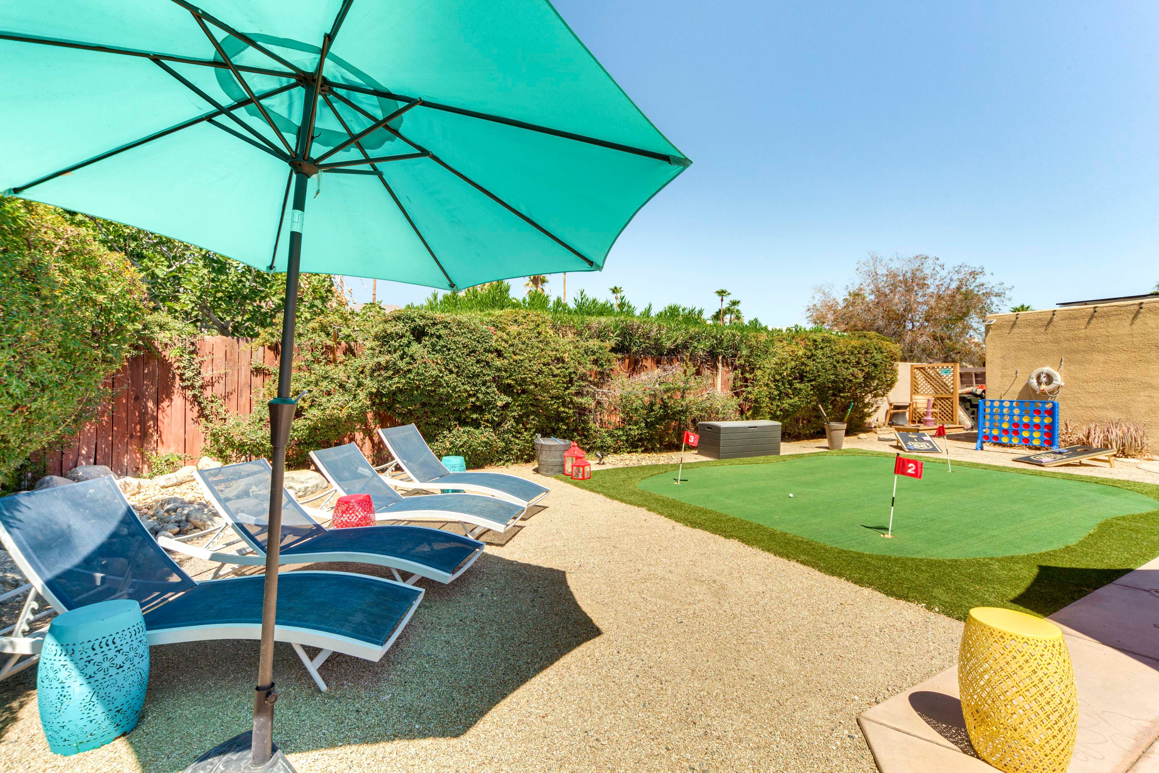 Lounge Area | Beach Umbrella