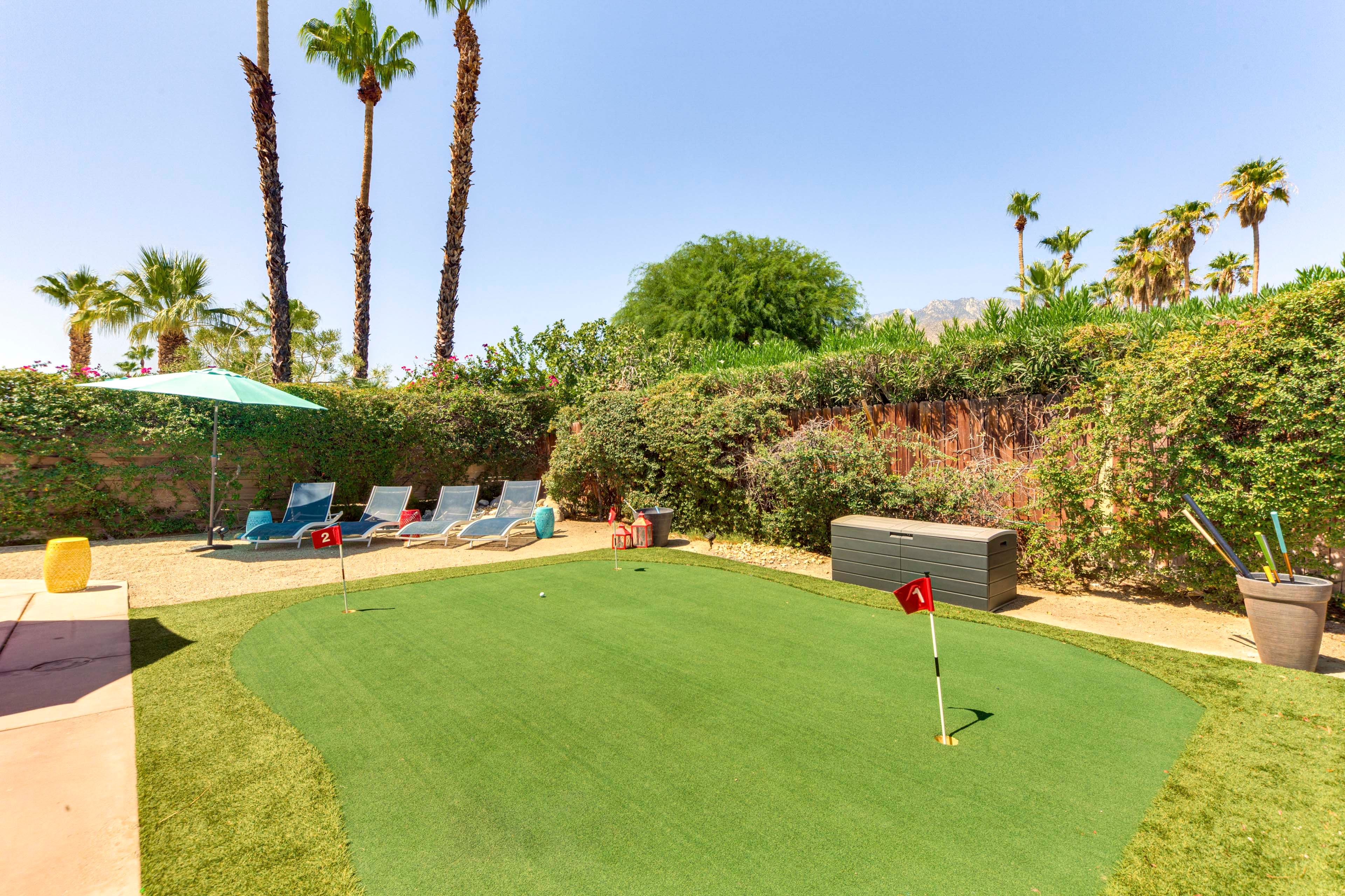 Putting Green & Yard Games
