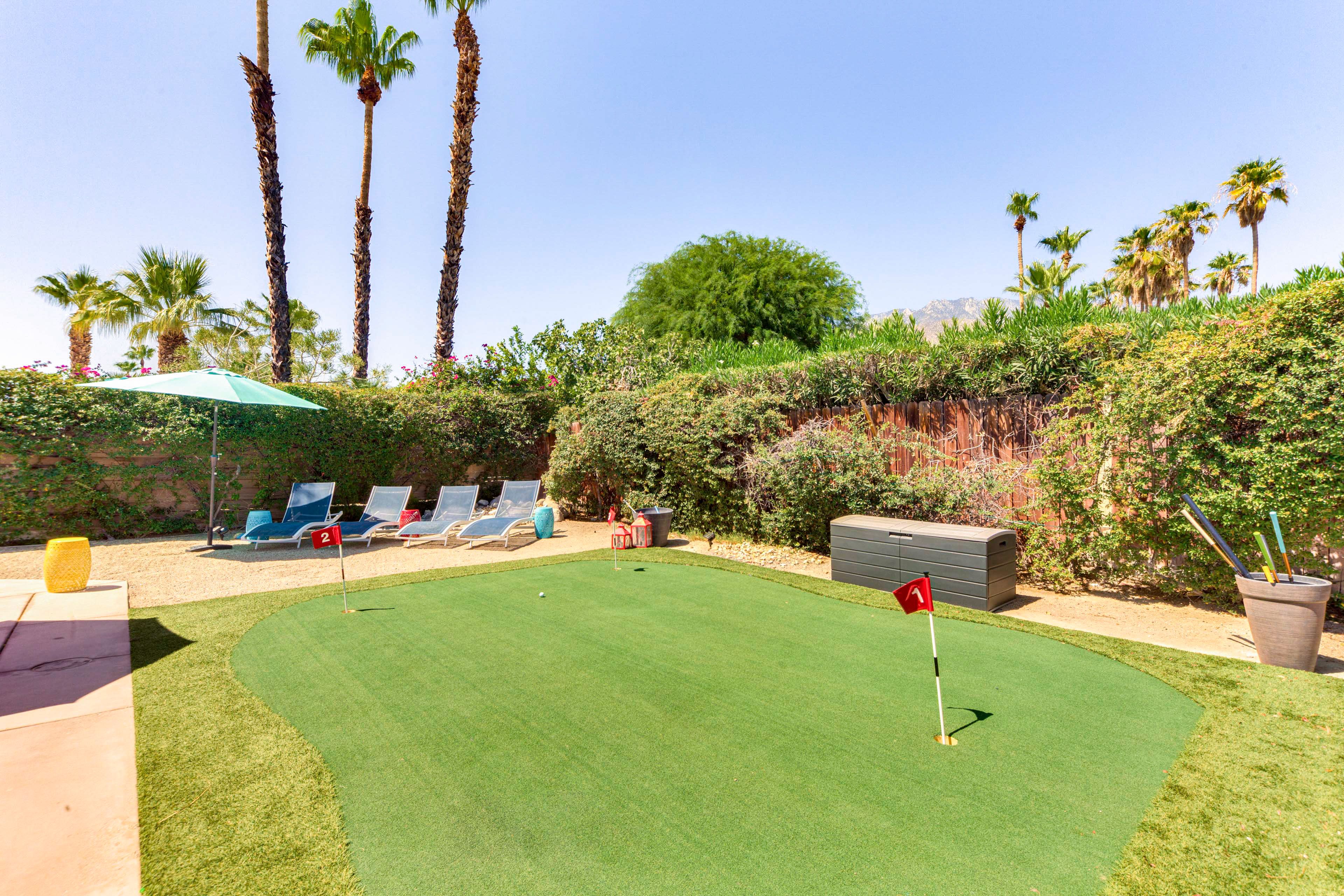 Putting Green & Yard Games