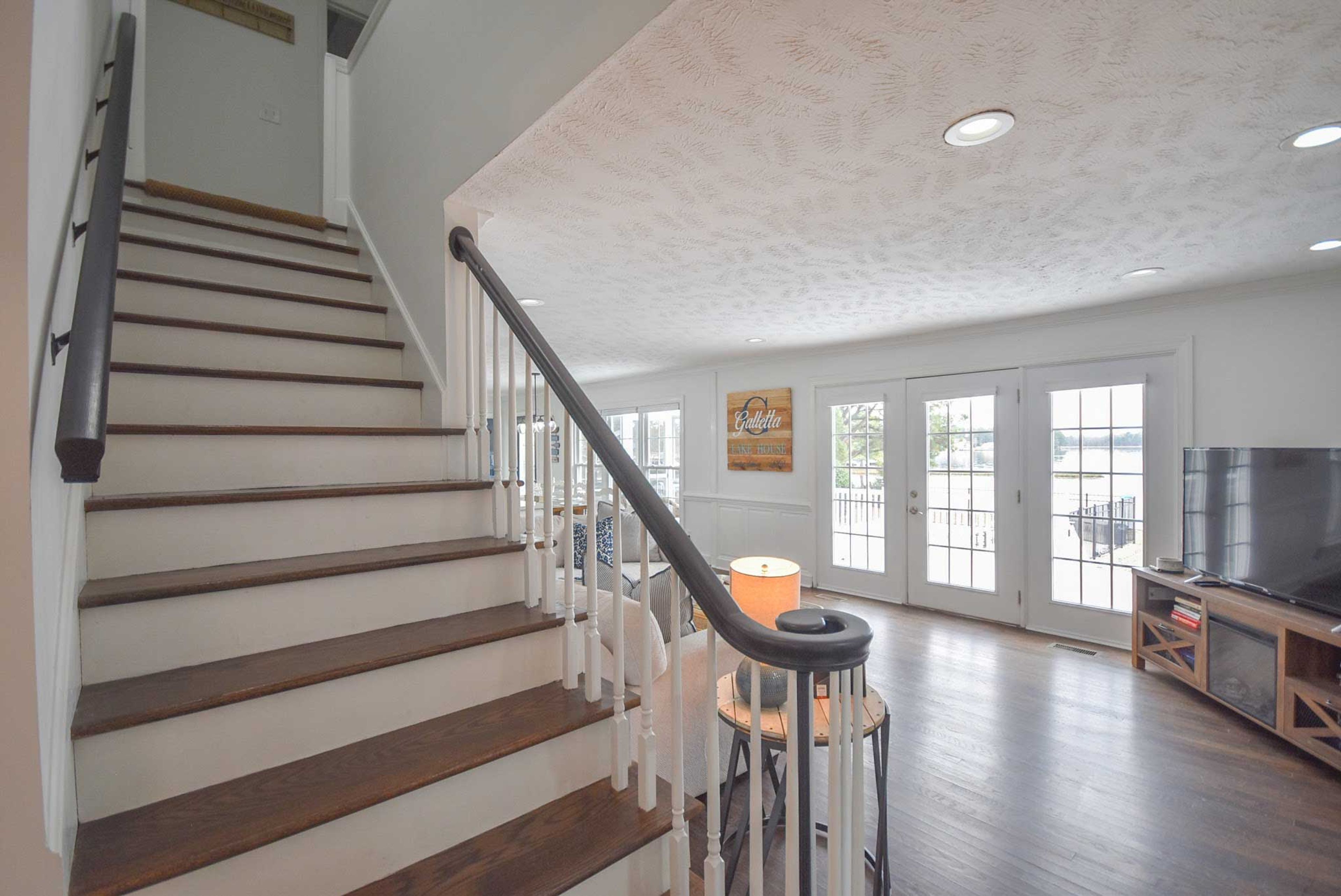 Bedrooms 2, 3, & 4 Upstairs