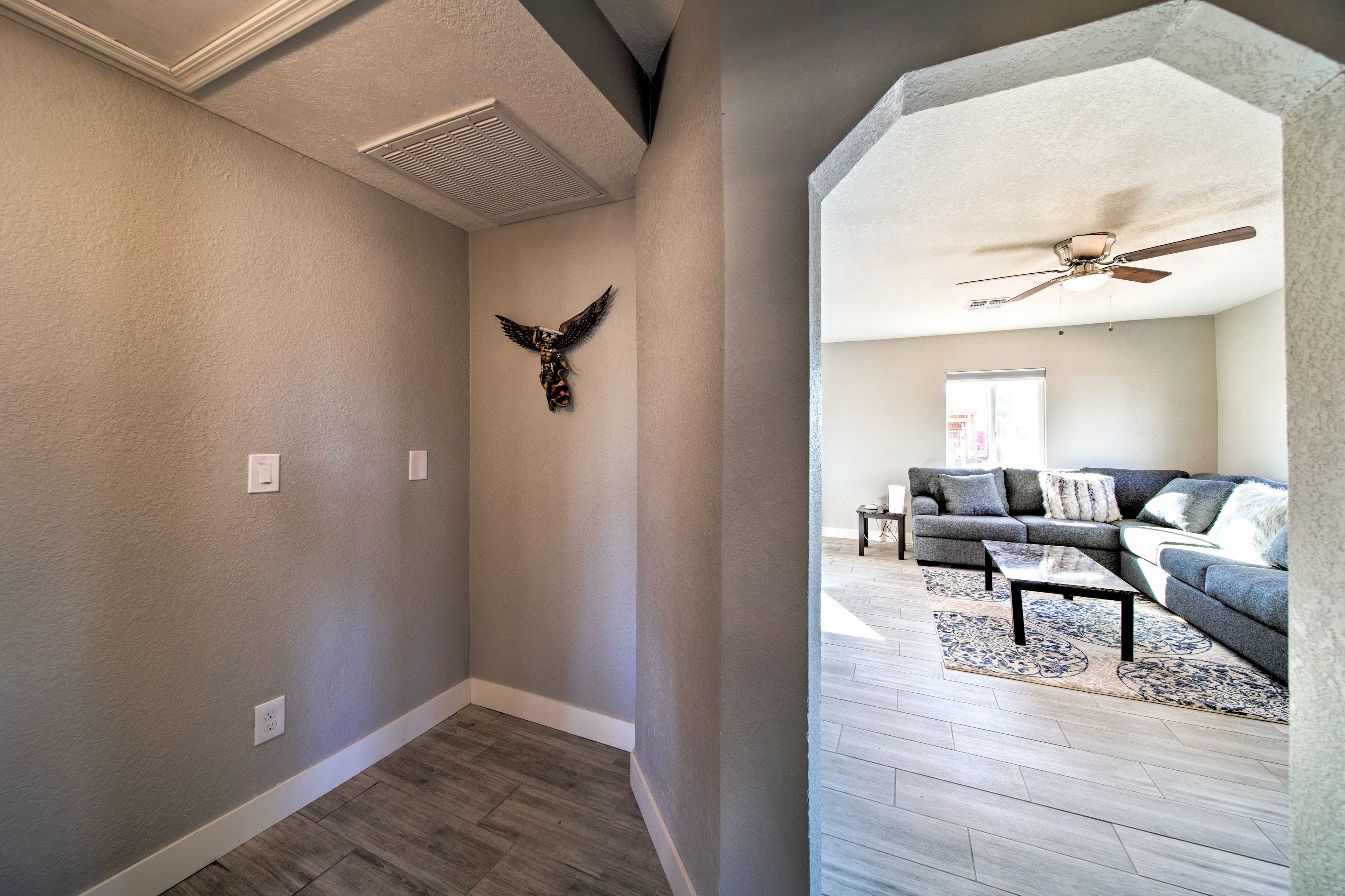 This home is both sleek and modern.