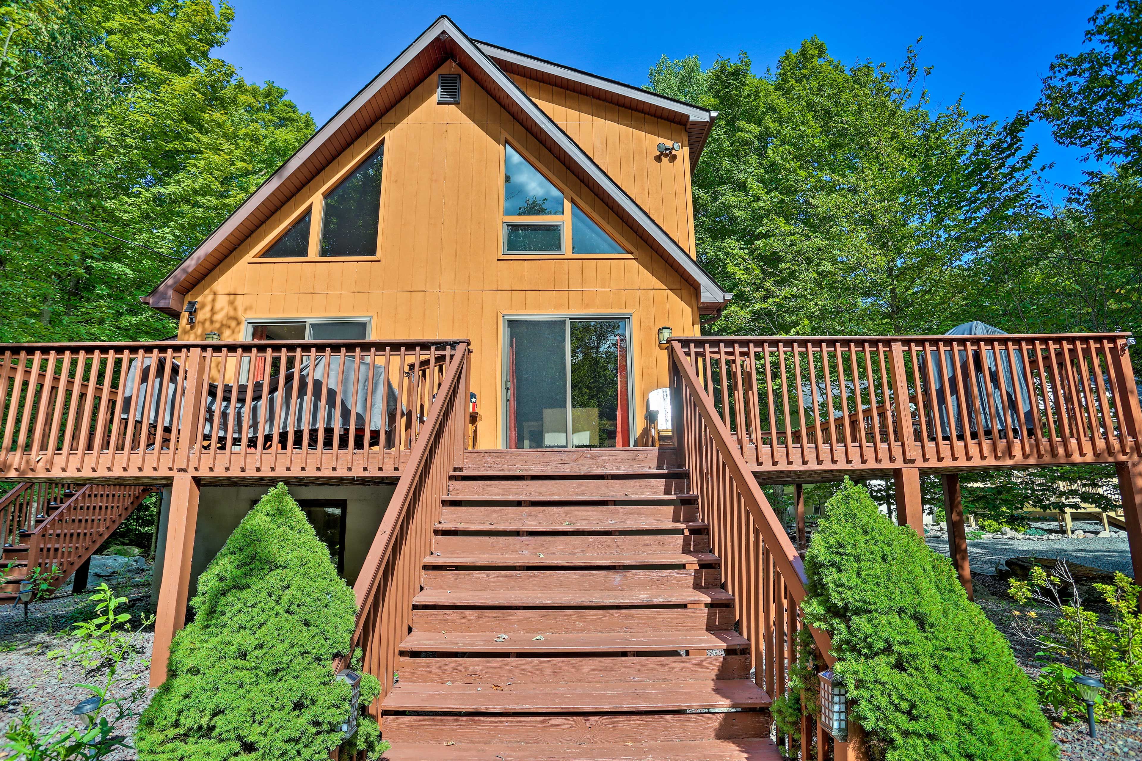 Cabin Exterior | Access Only by Stairs