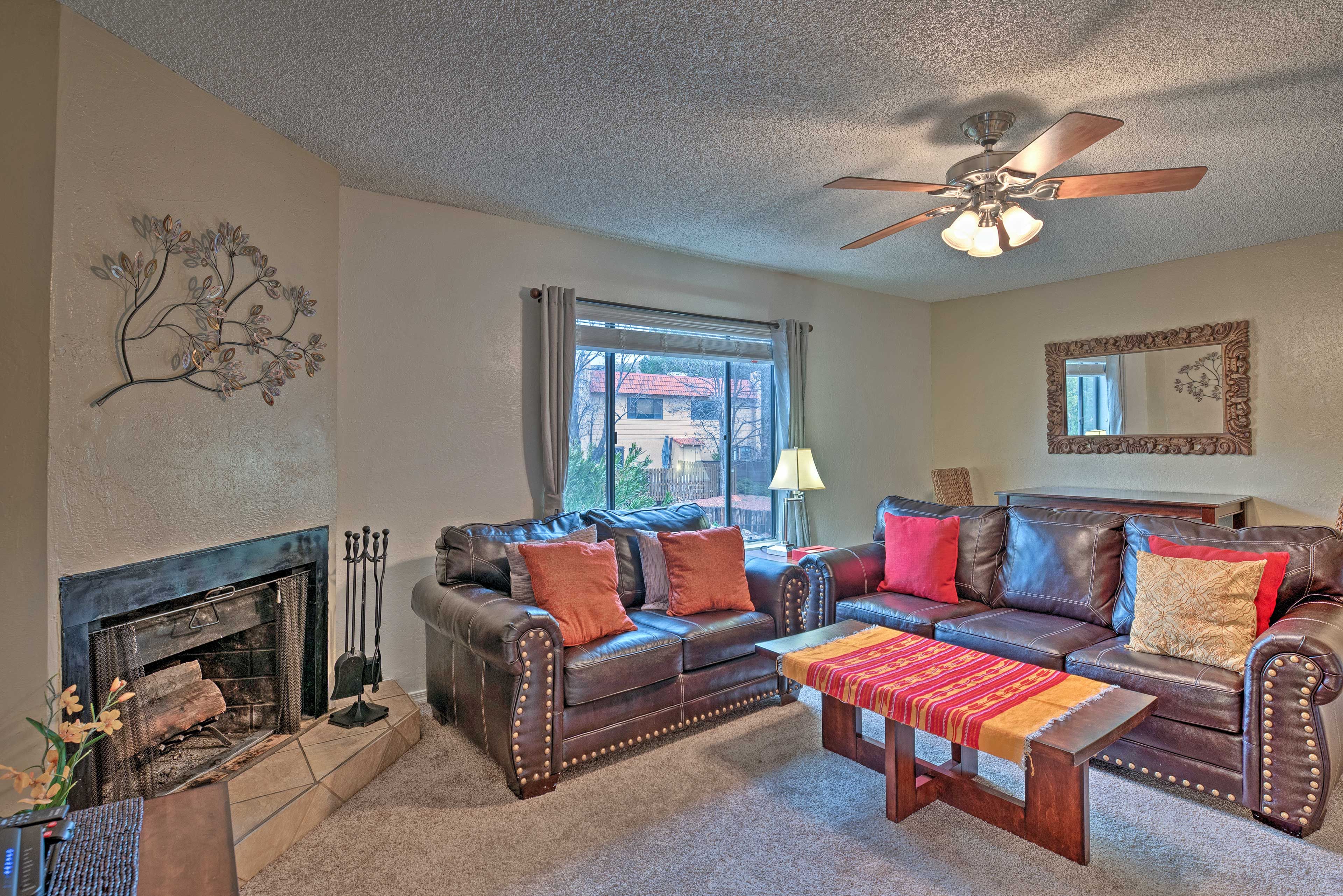 Discover desert beauty at this 2-bedroom, 1-bath Sedona vacation rental!