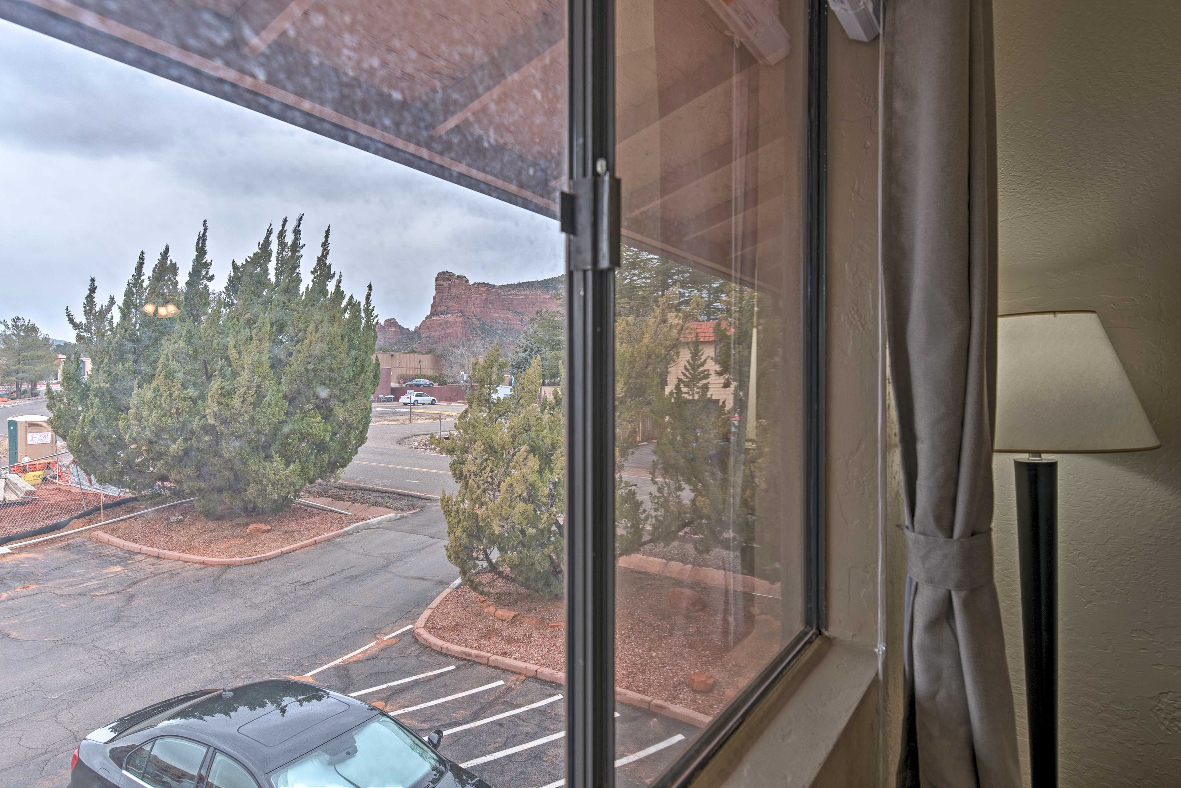 When you aren't hiking red rock formations, you can still enjoy them from home!