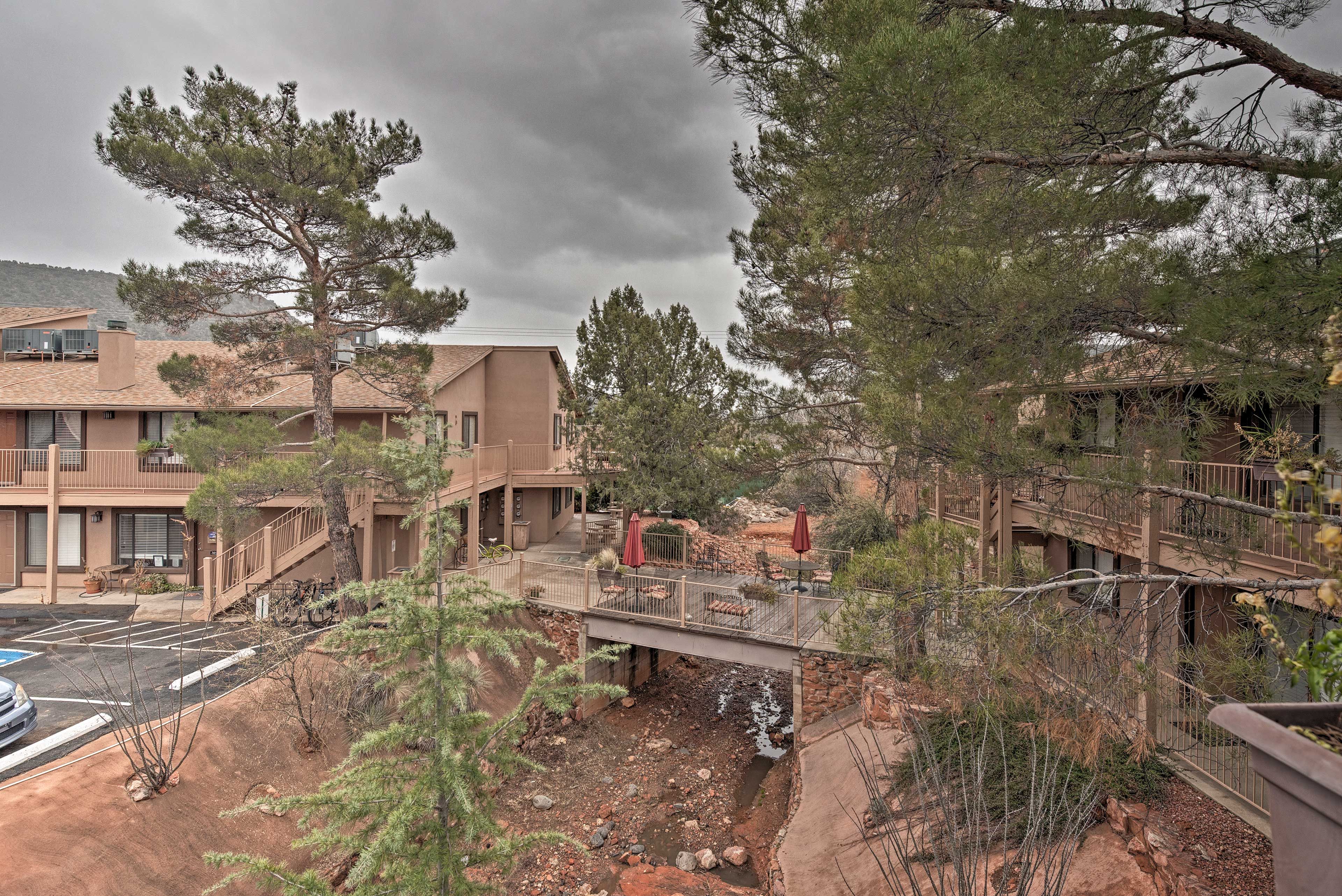 Your 2nd-floor condo puts you close to all the community amenities.