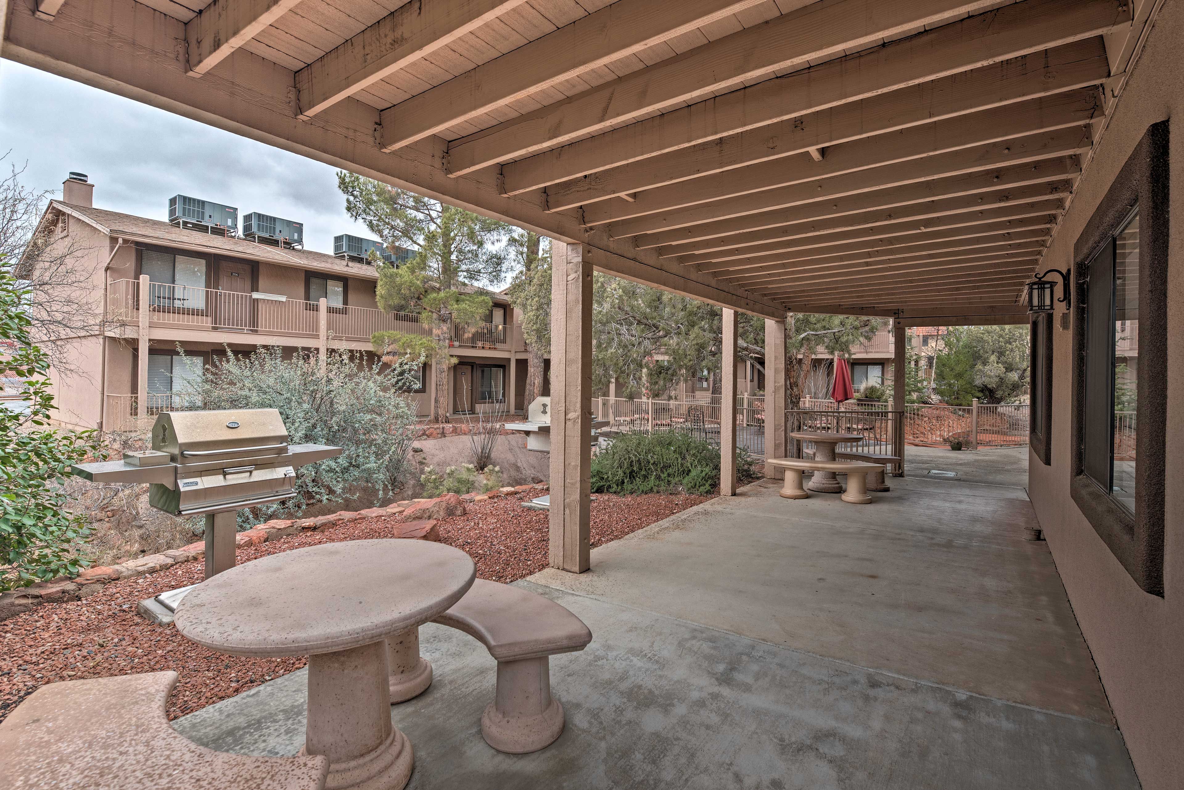 Your Sedona condo is only a 5-minute walk from shops, restaurants, and more!