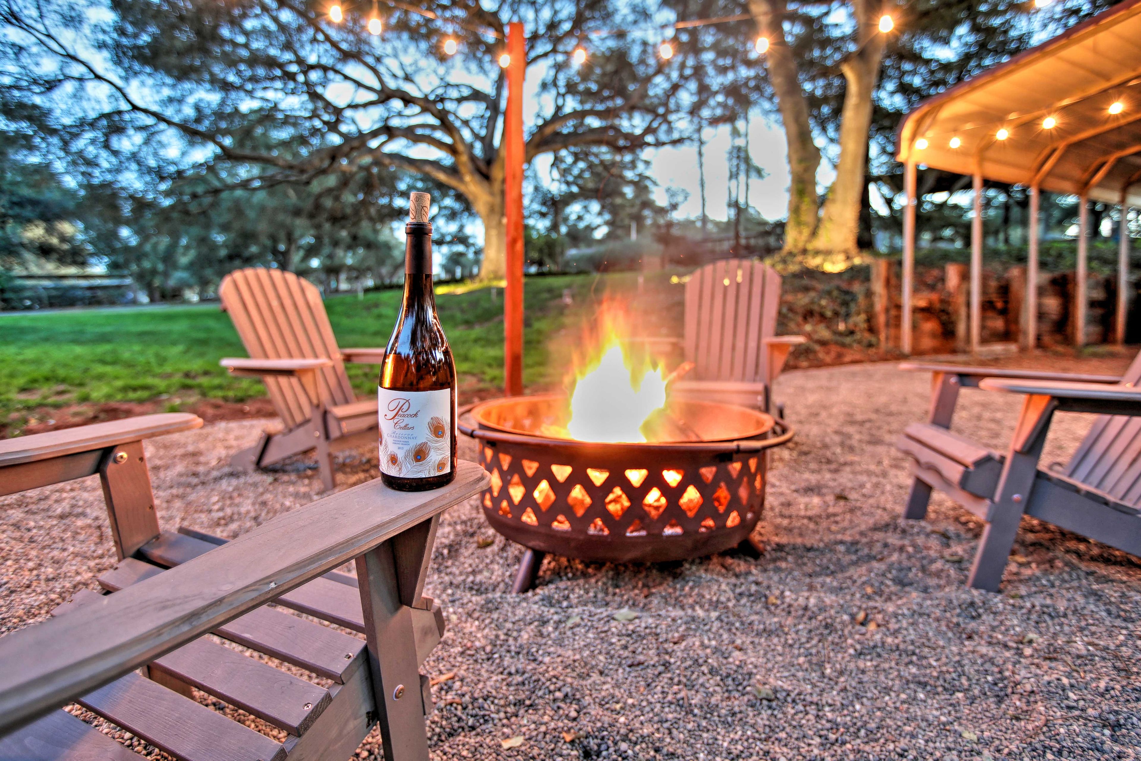 Sip a glass of local wine.