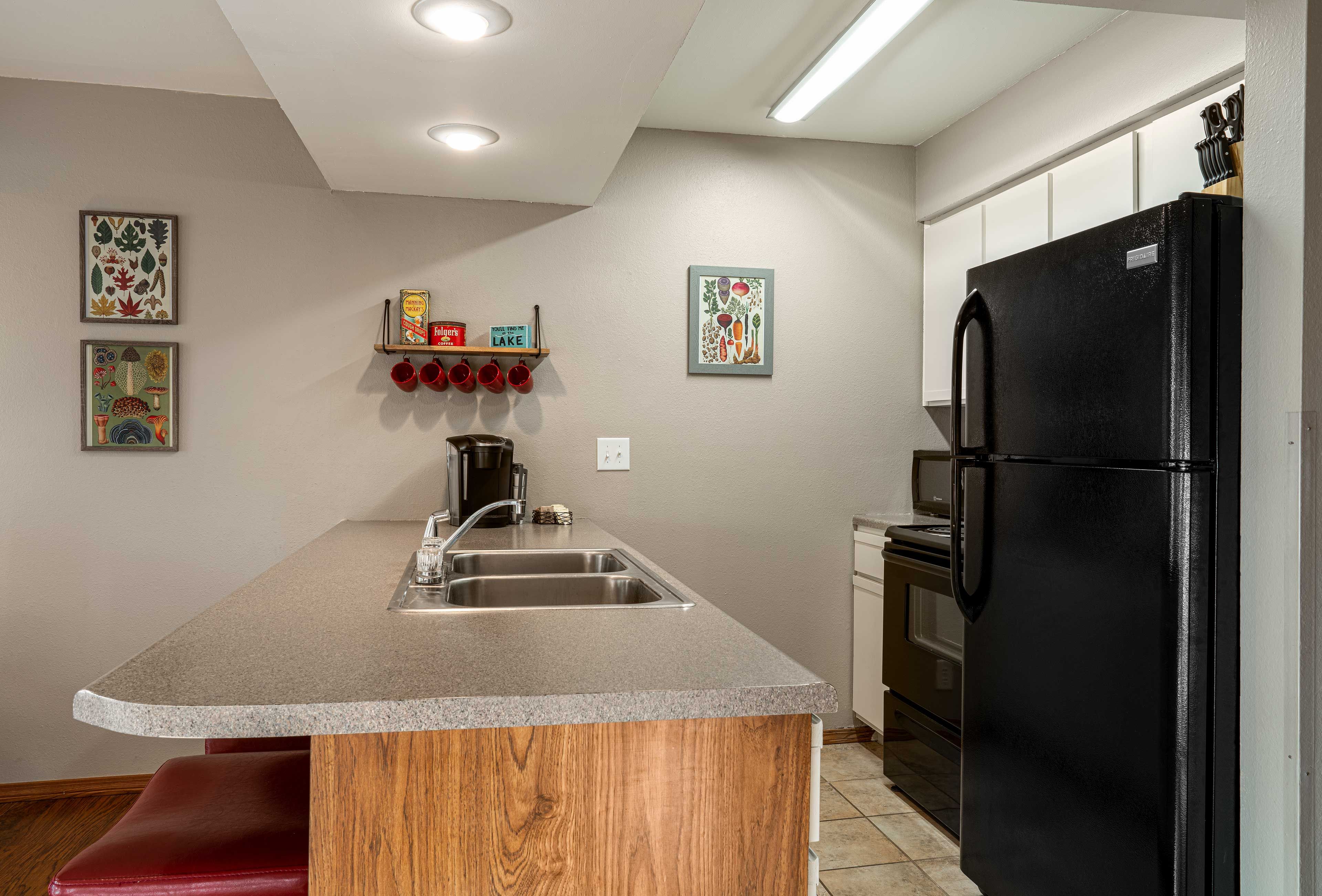 Well-Equipped Kitchen