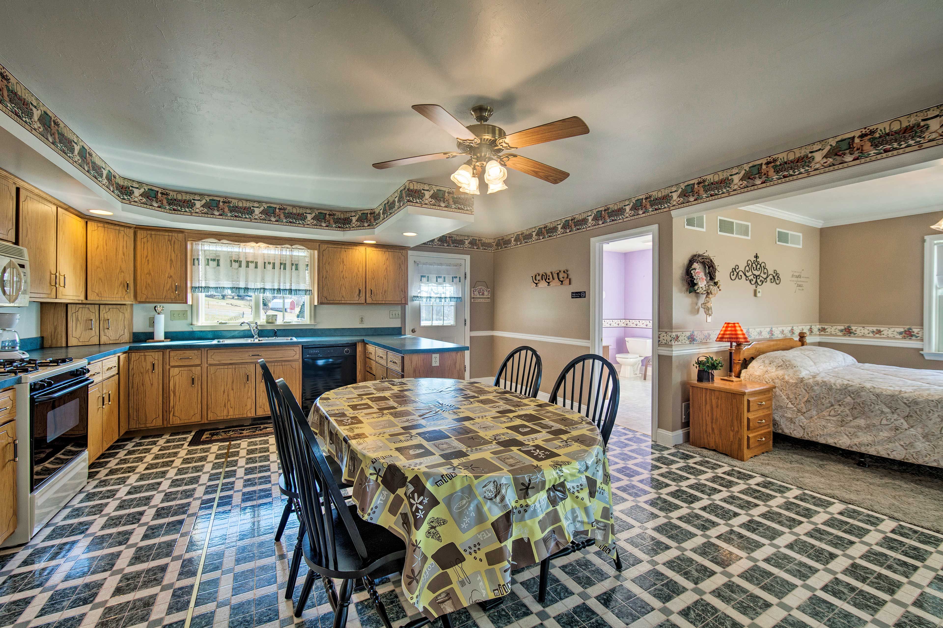 2nd Dining Area | Fully Equipped Kitchen