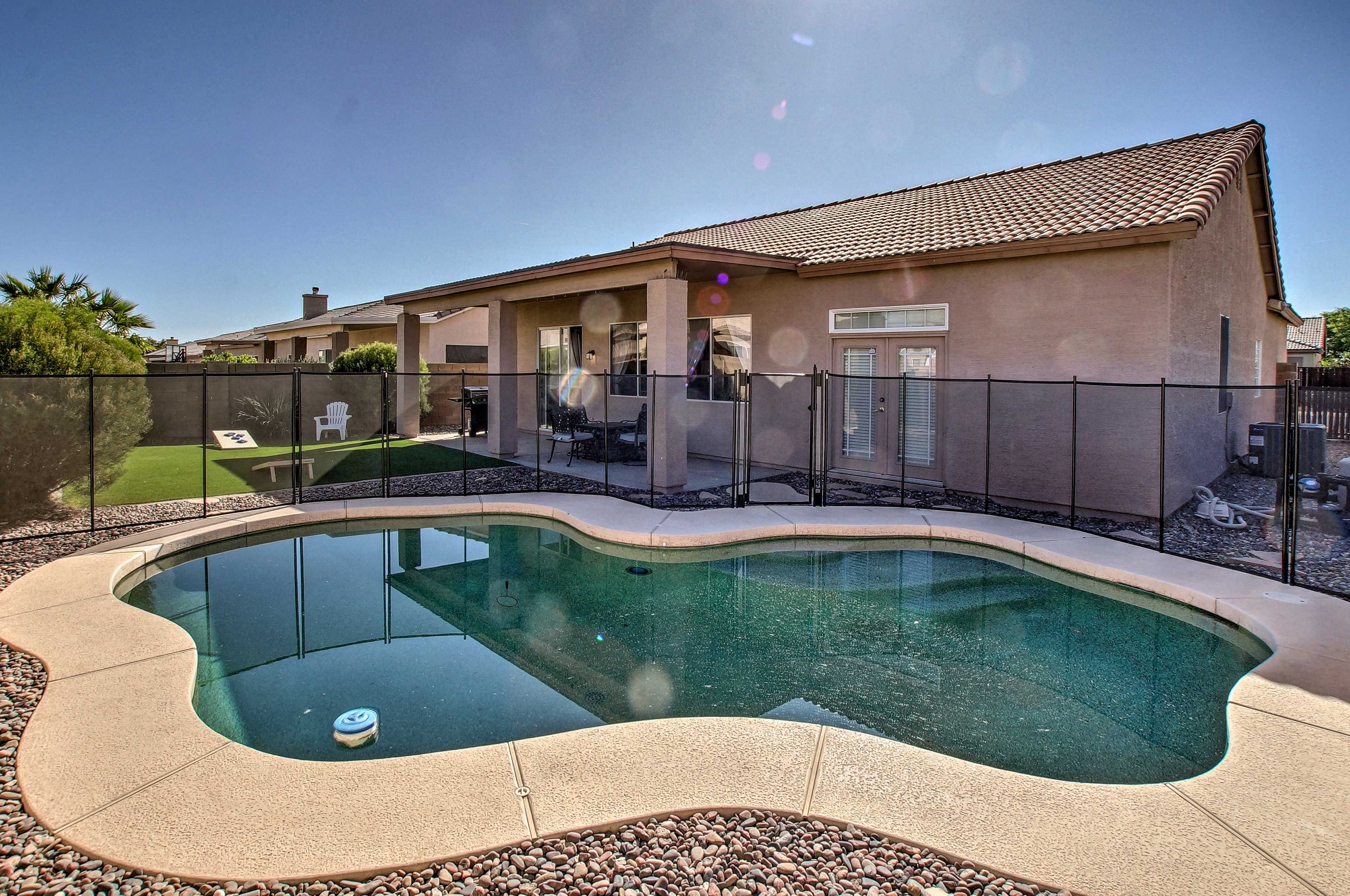 With a private pool and beds for 6, this home can't be beat!