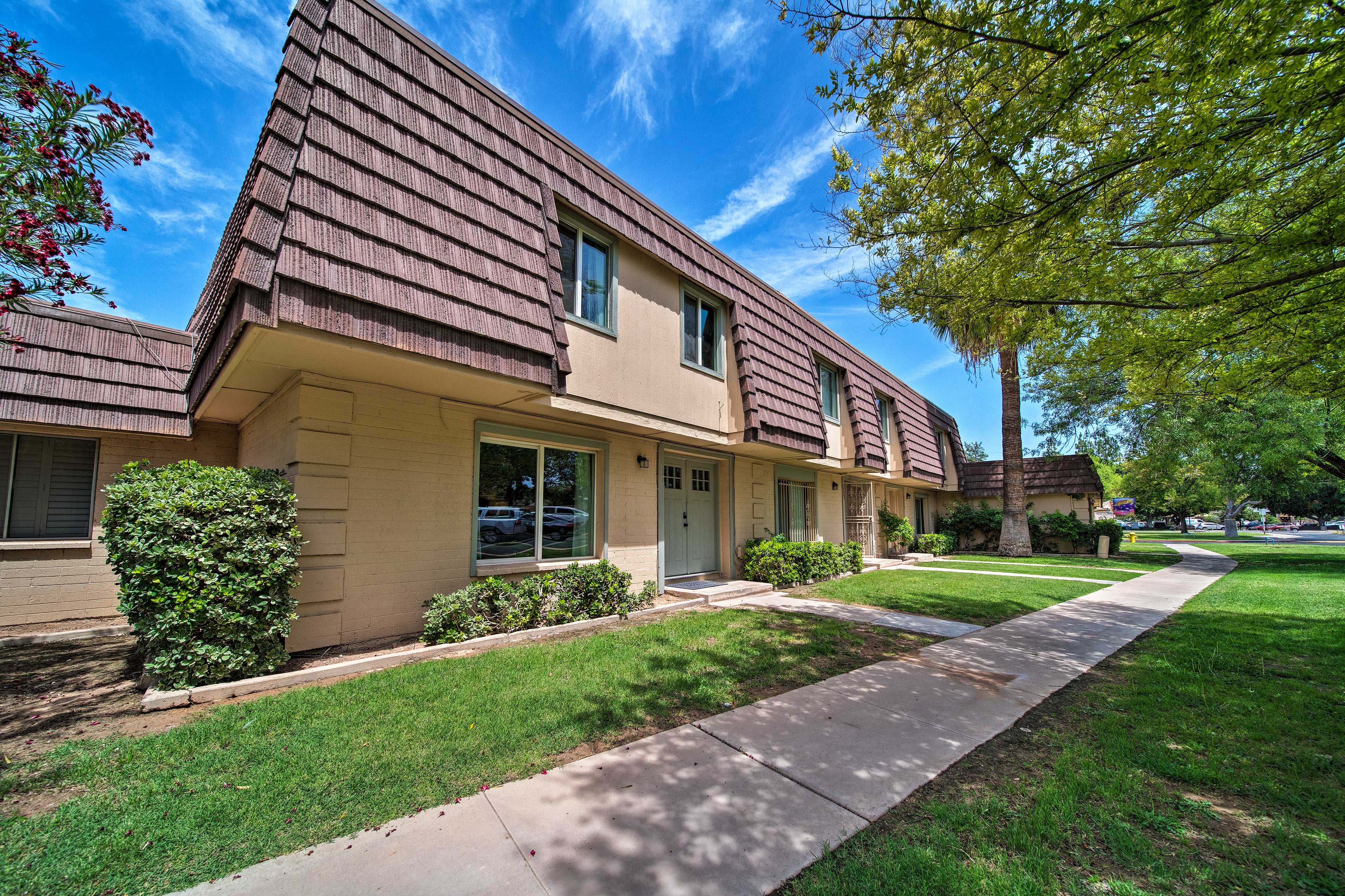 You'll never want to leave this tastefully updated townhouse.
