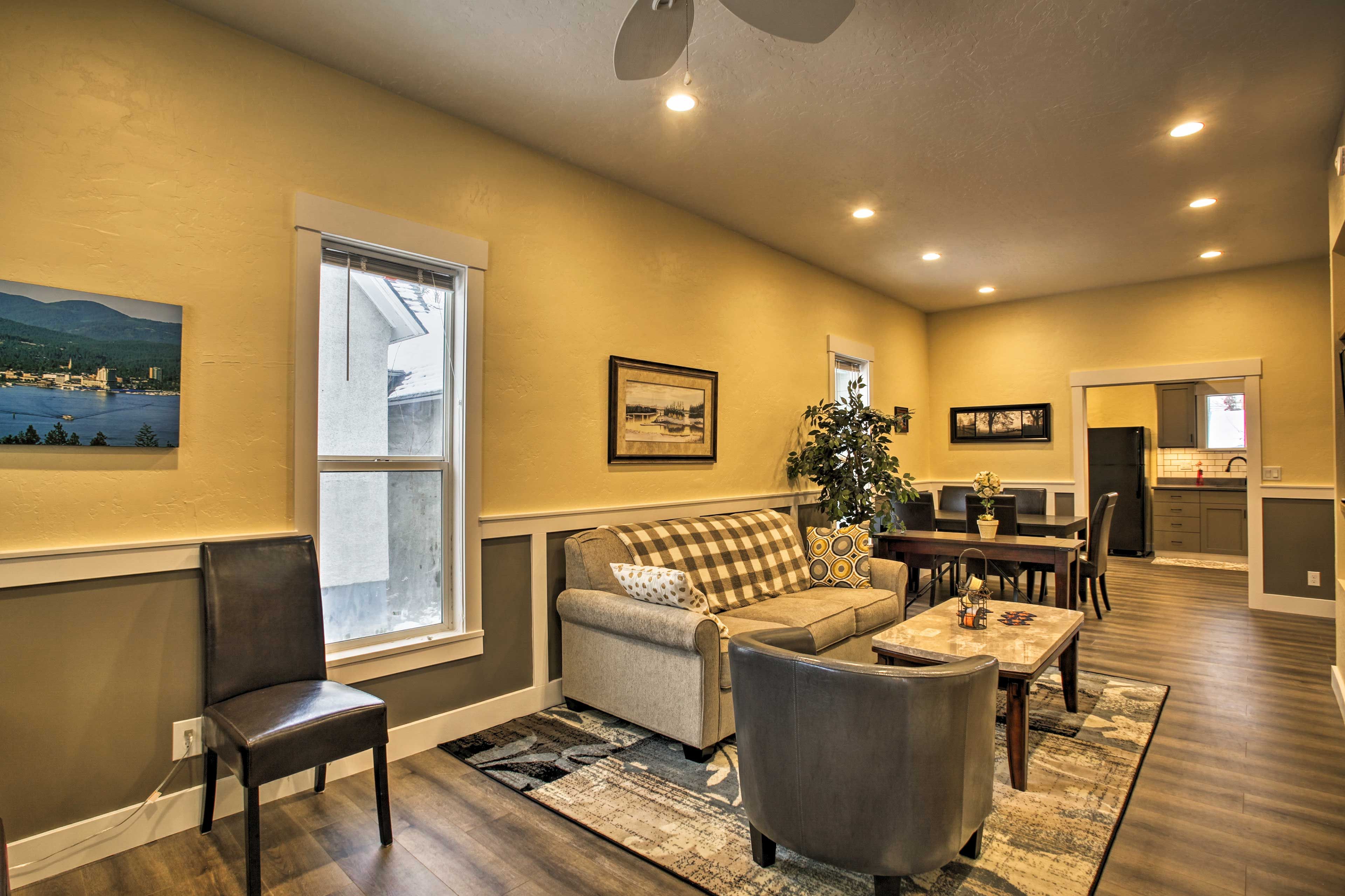 You'll find 1,700 square feet of comfort here.