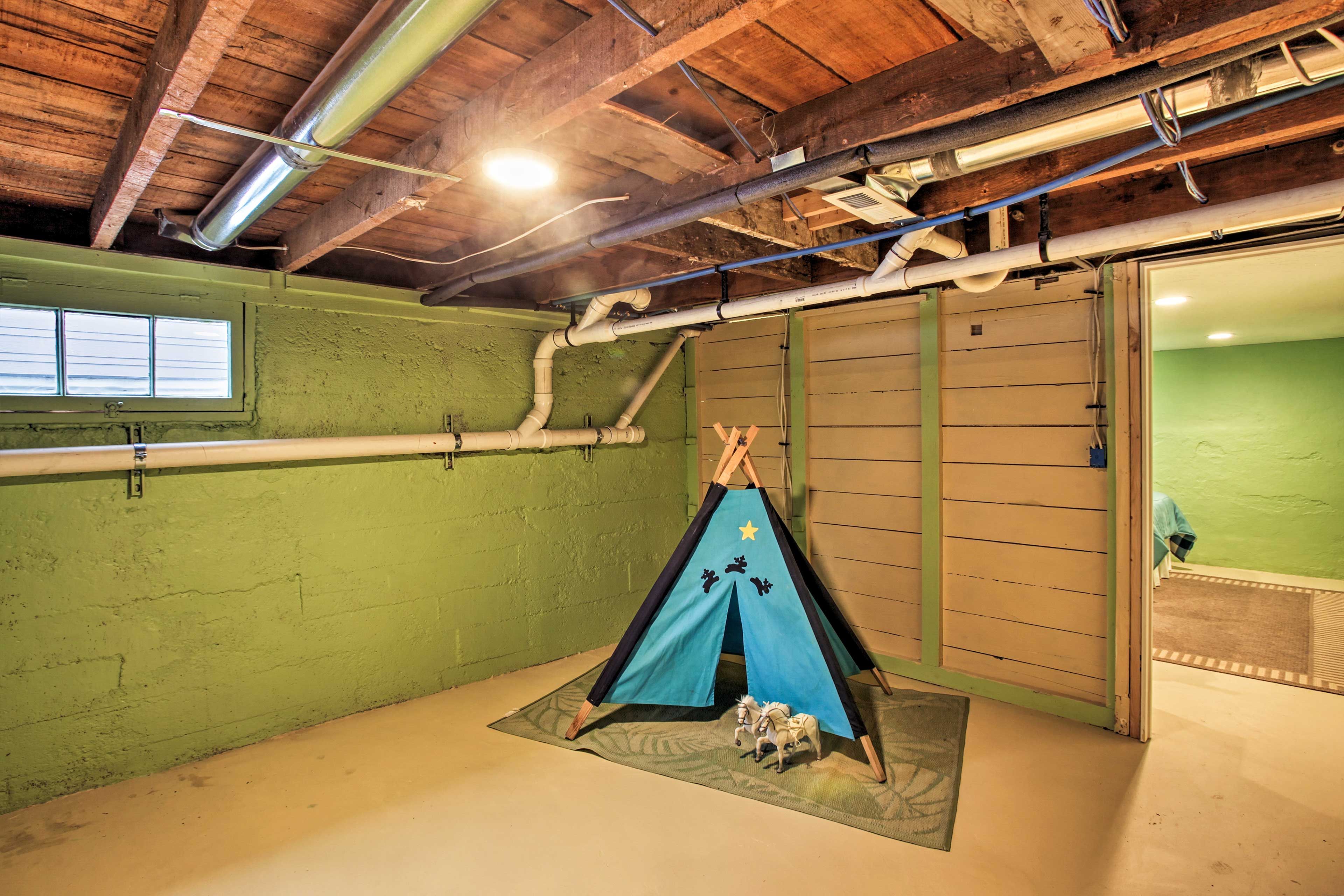 There is ample room for kids in this home.