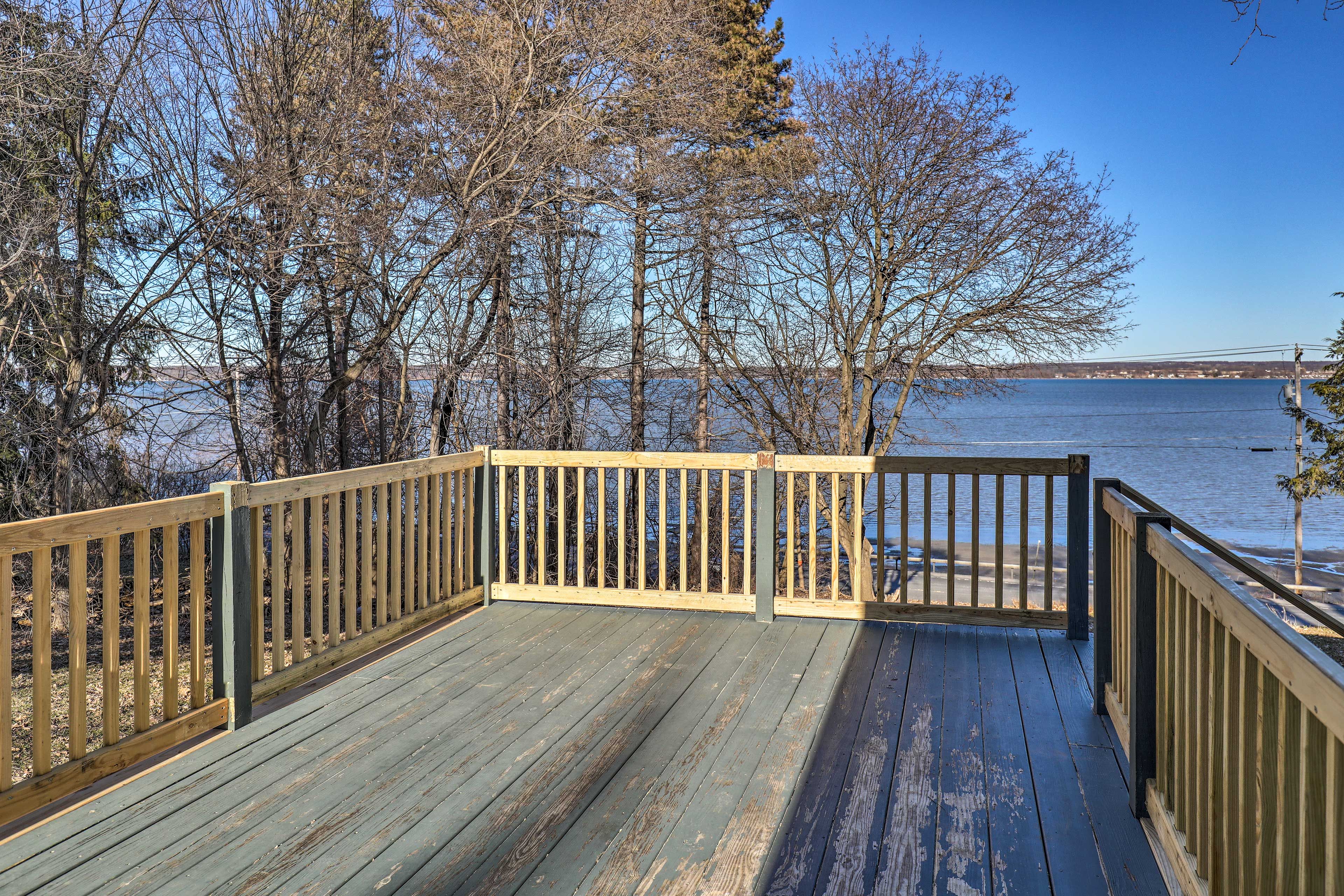 Private Deck | Lake Views