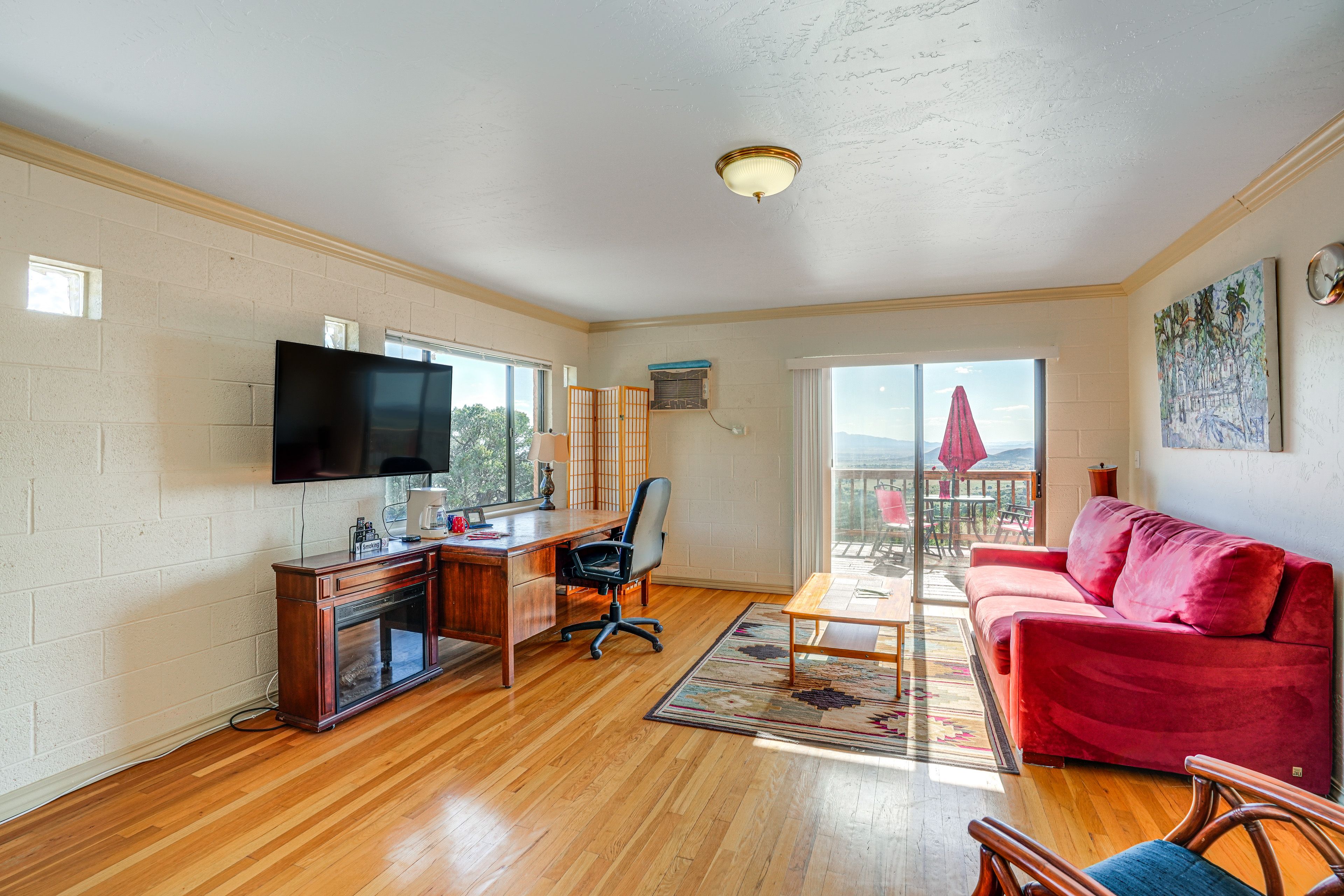 Bedroom 2 | Work Desk | Queen Sleeper Sofa