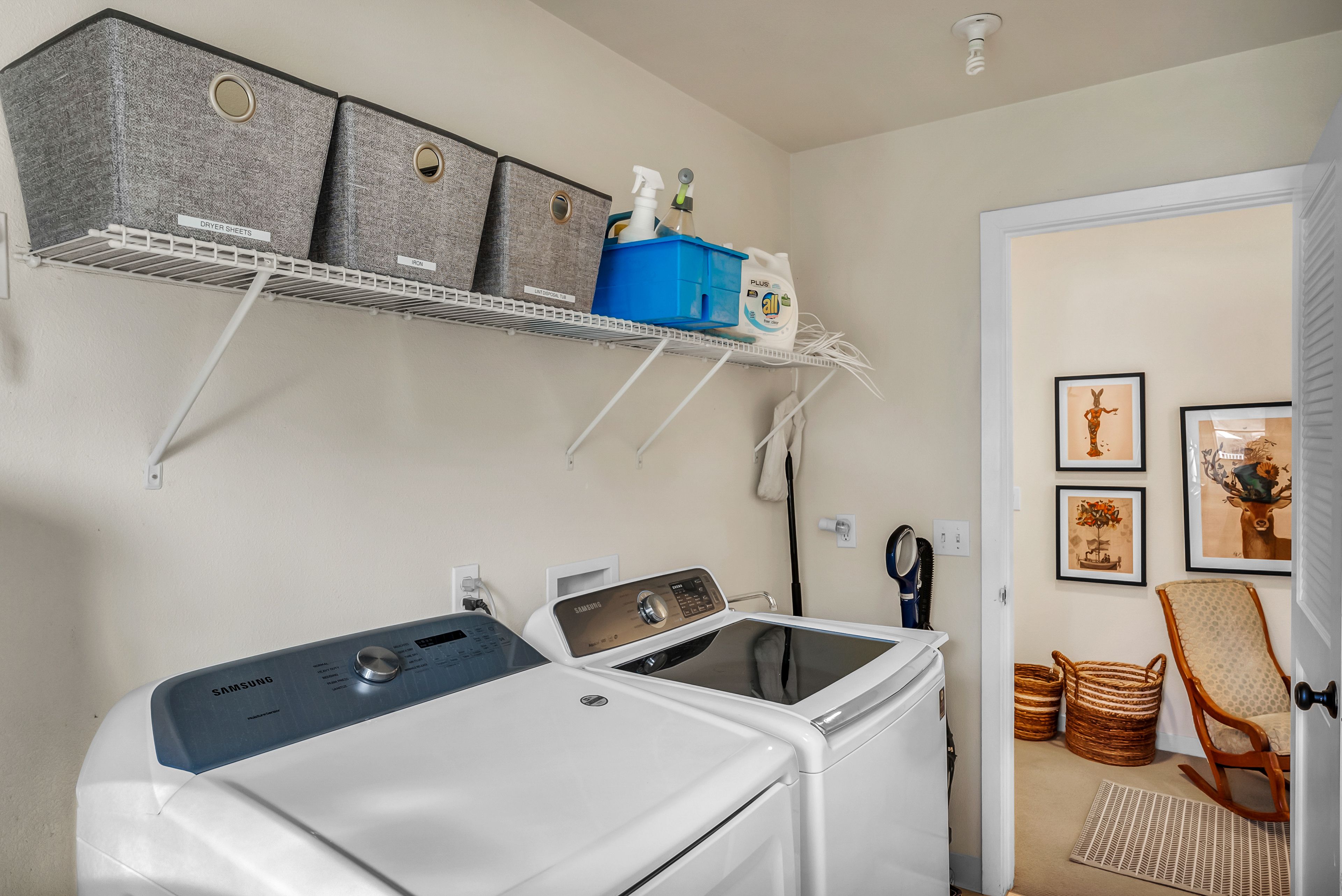 Laundry Room | Linens & Towels Provided