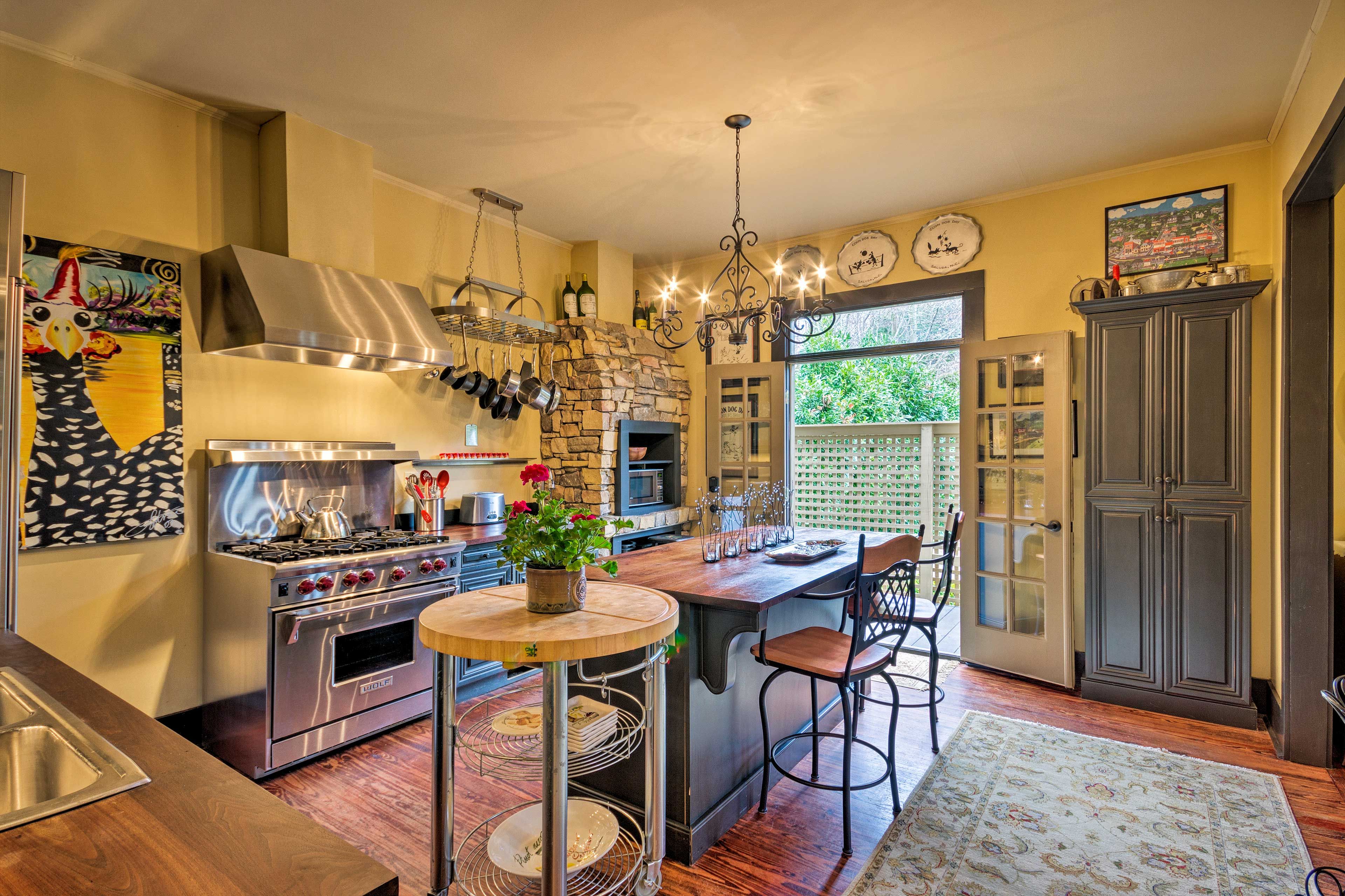 Kitchen | Fully Equipped | Sub-Zero Refrigerator