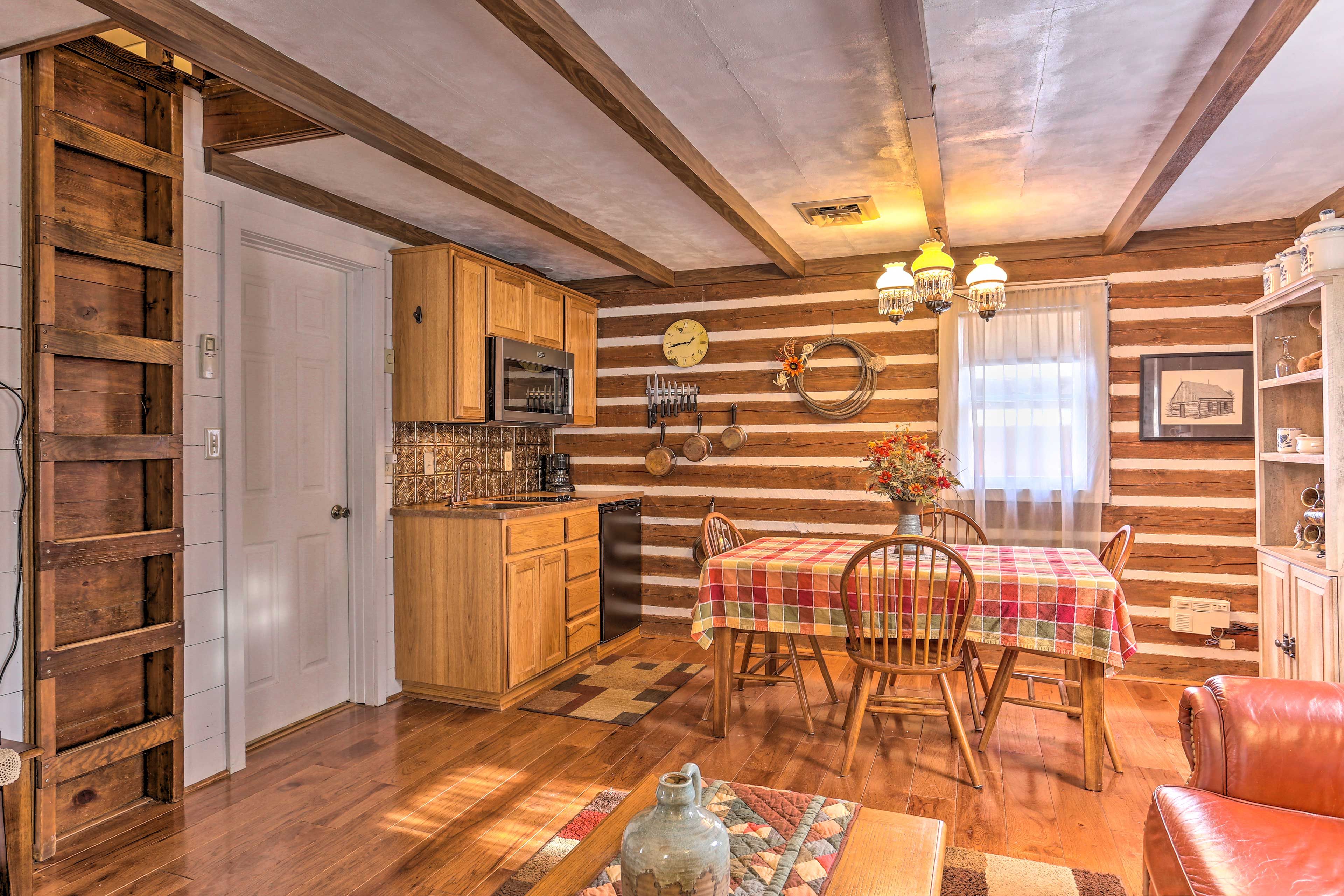 Dining Area | Dishware & Flatware Provided | Main Level