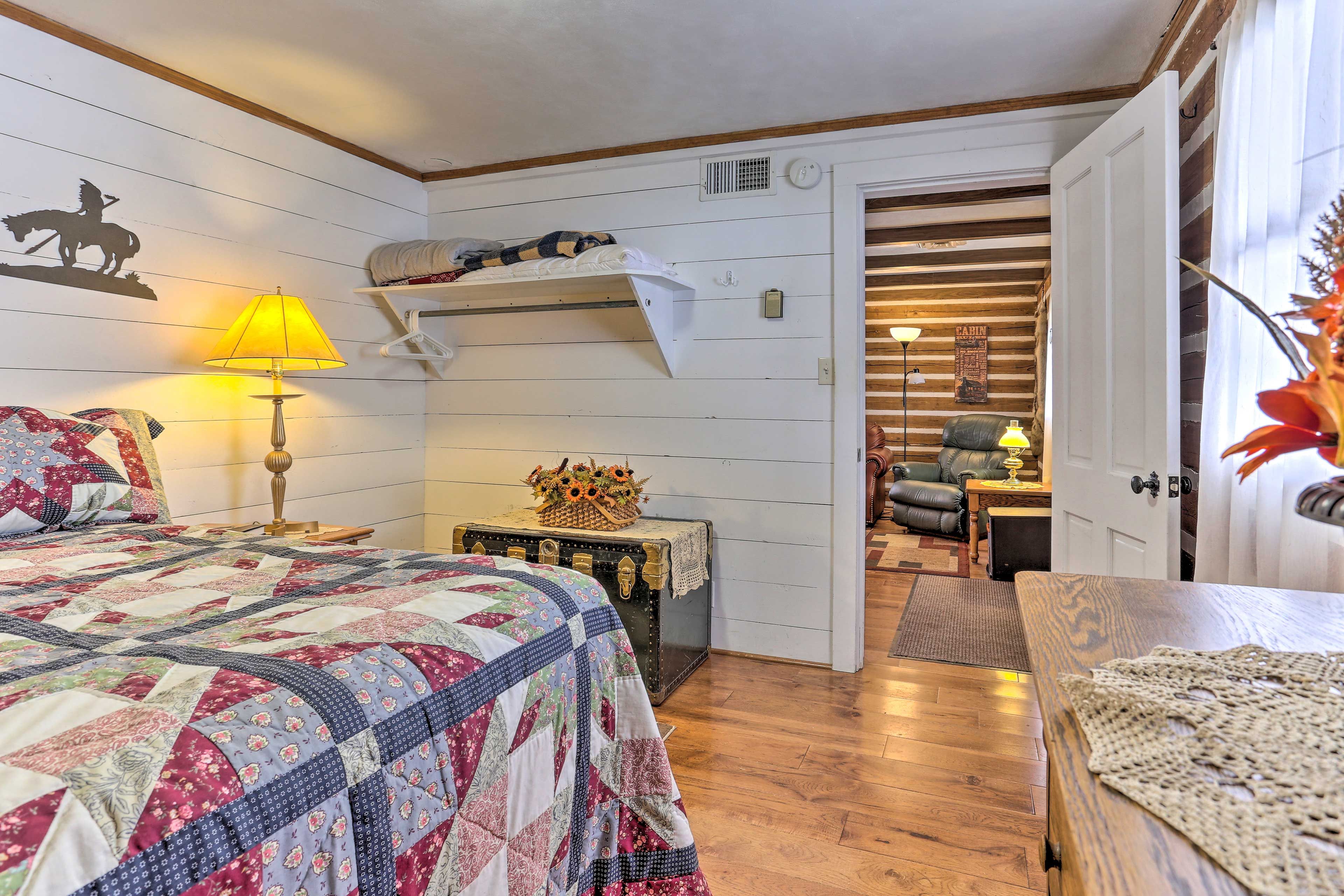 Bedroom | Queen Bed | Main Level