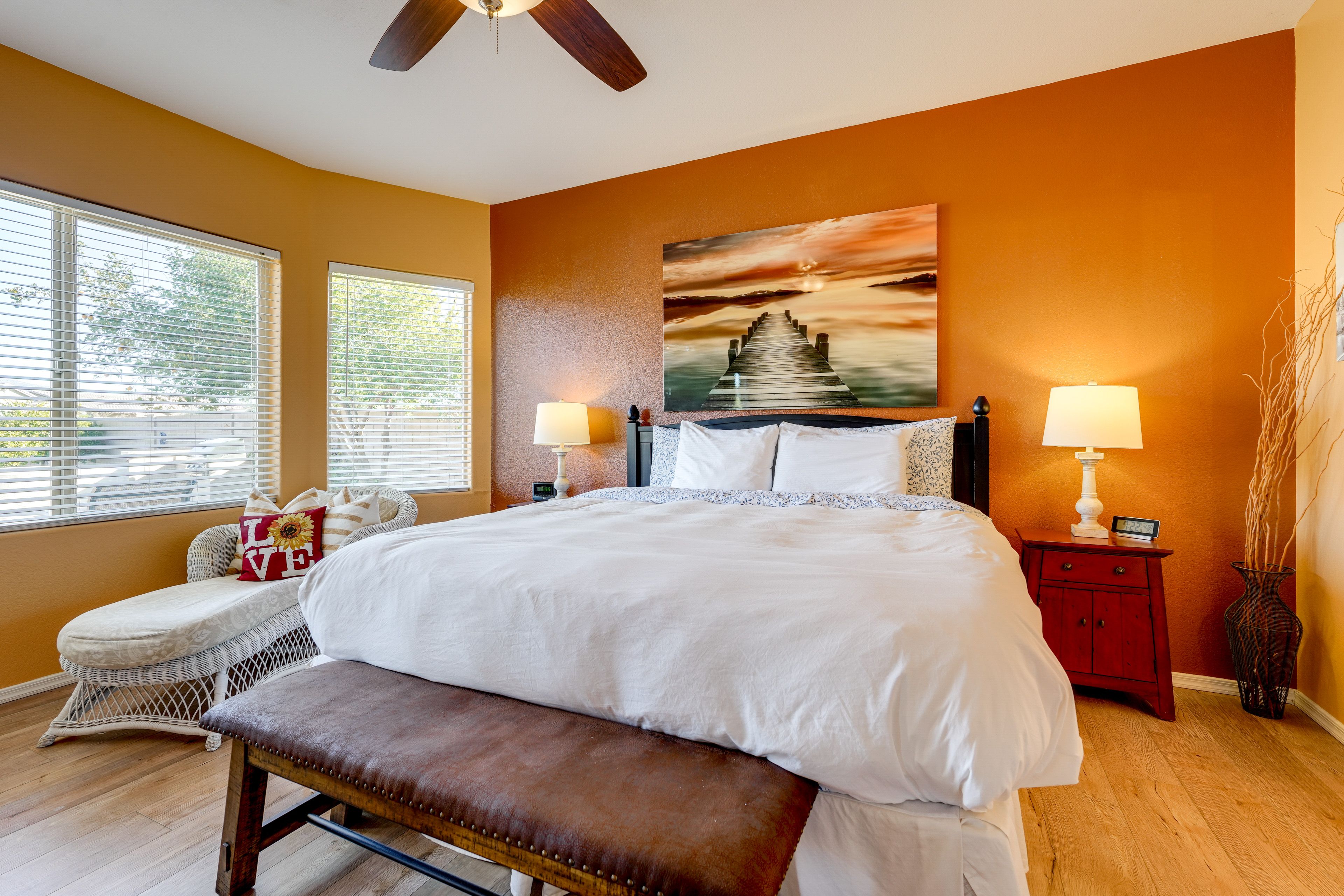 Bedroom 1 | King Bed | Smart TV