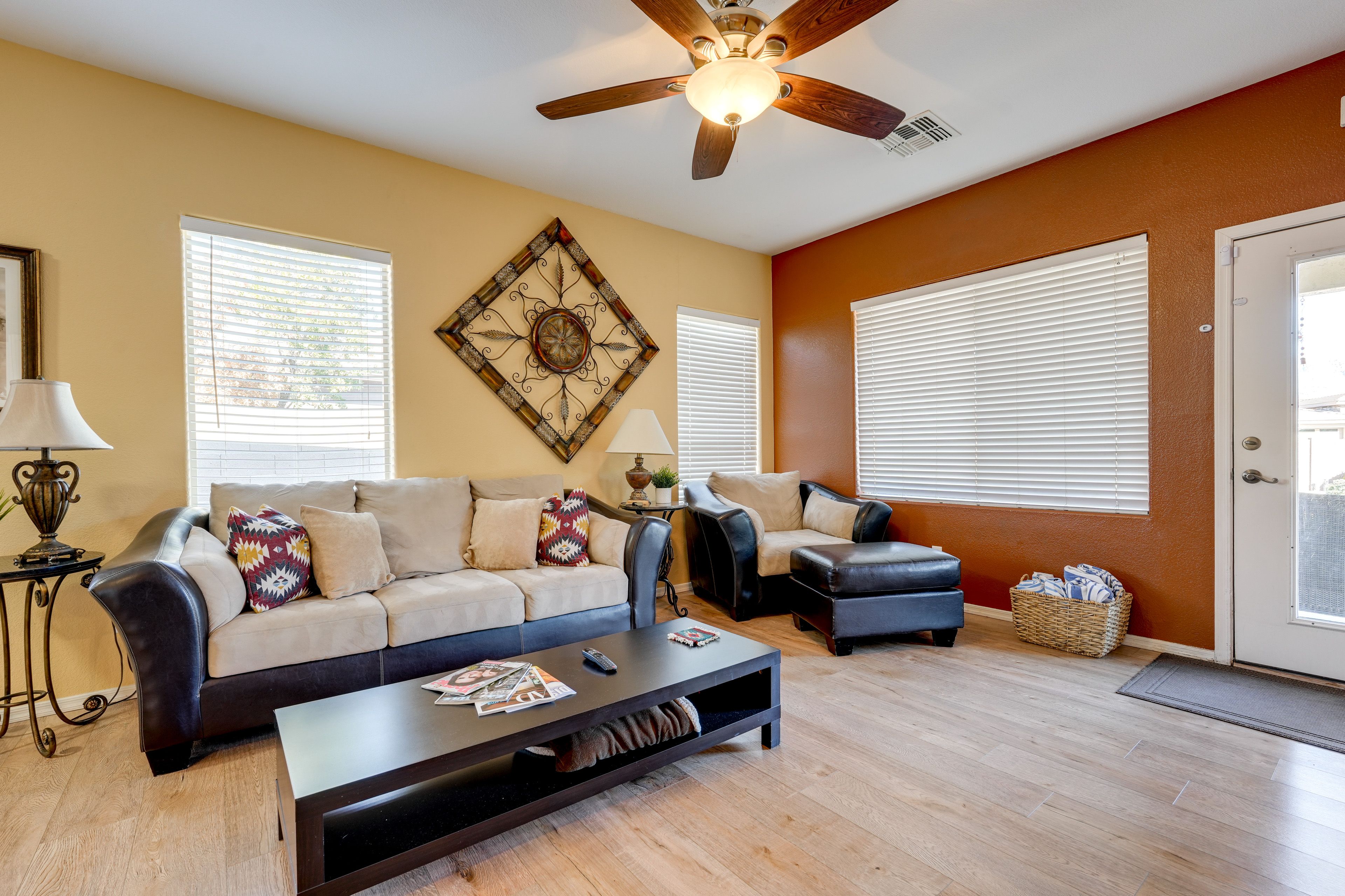 Living Room | Sleeper Sofa | Smart TV | Single-Story Home