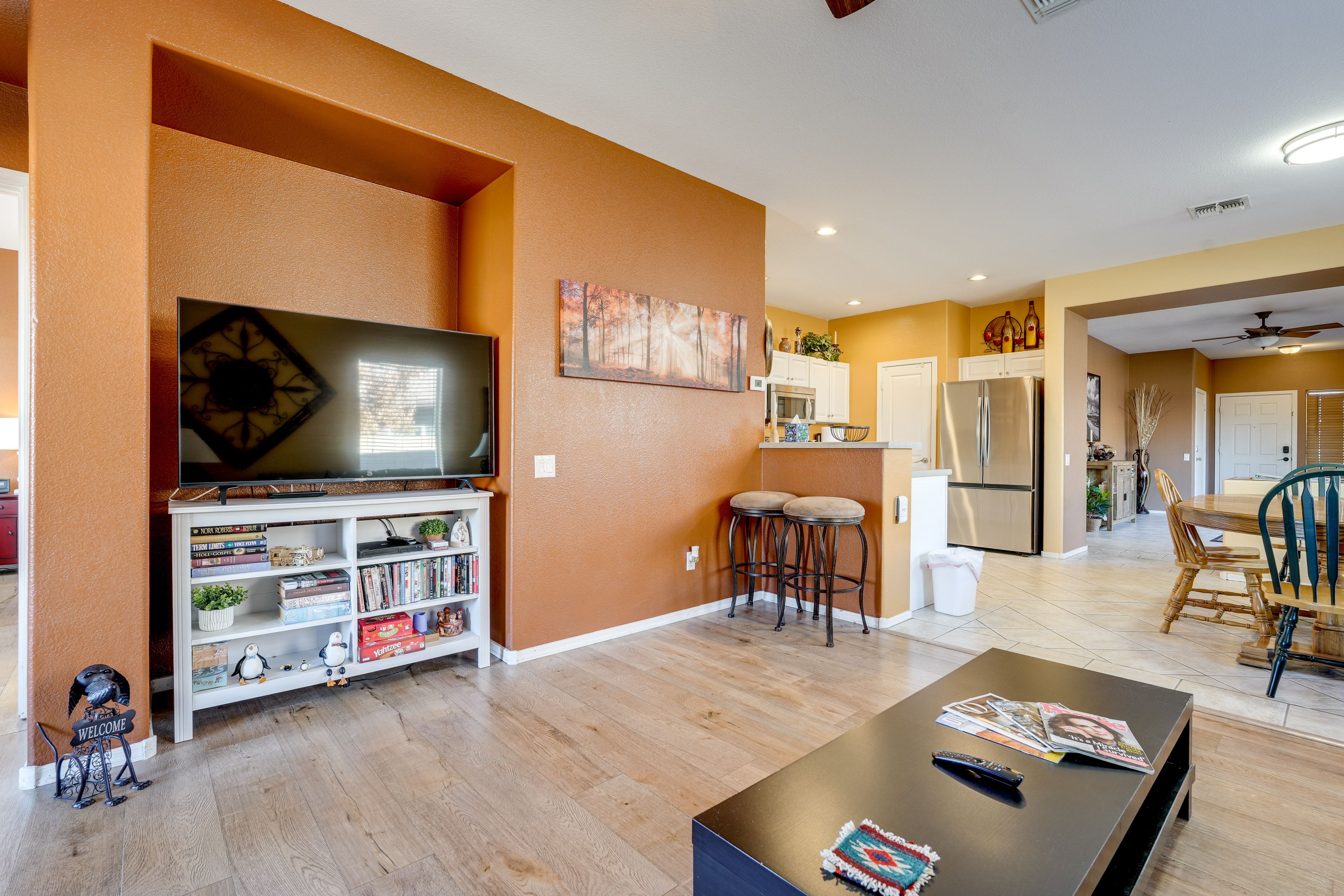 Living Room | Board Games & Movies