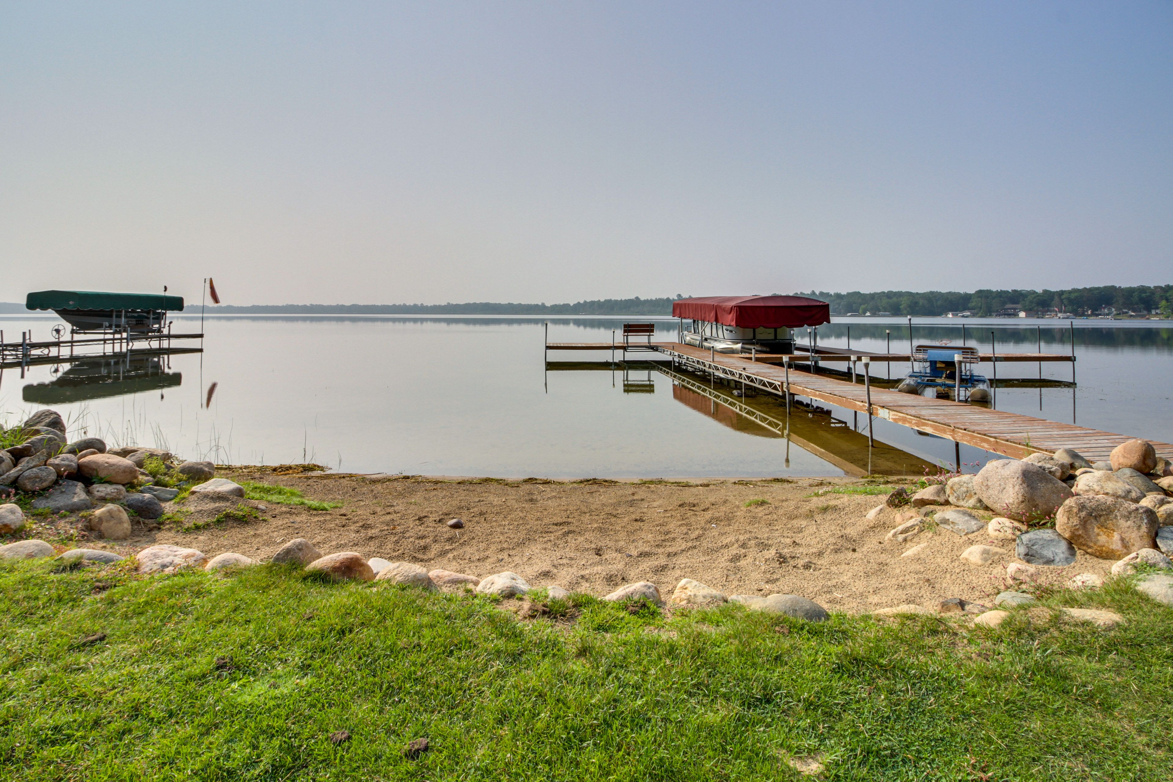 Beach Area | Private Dock