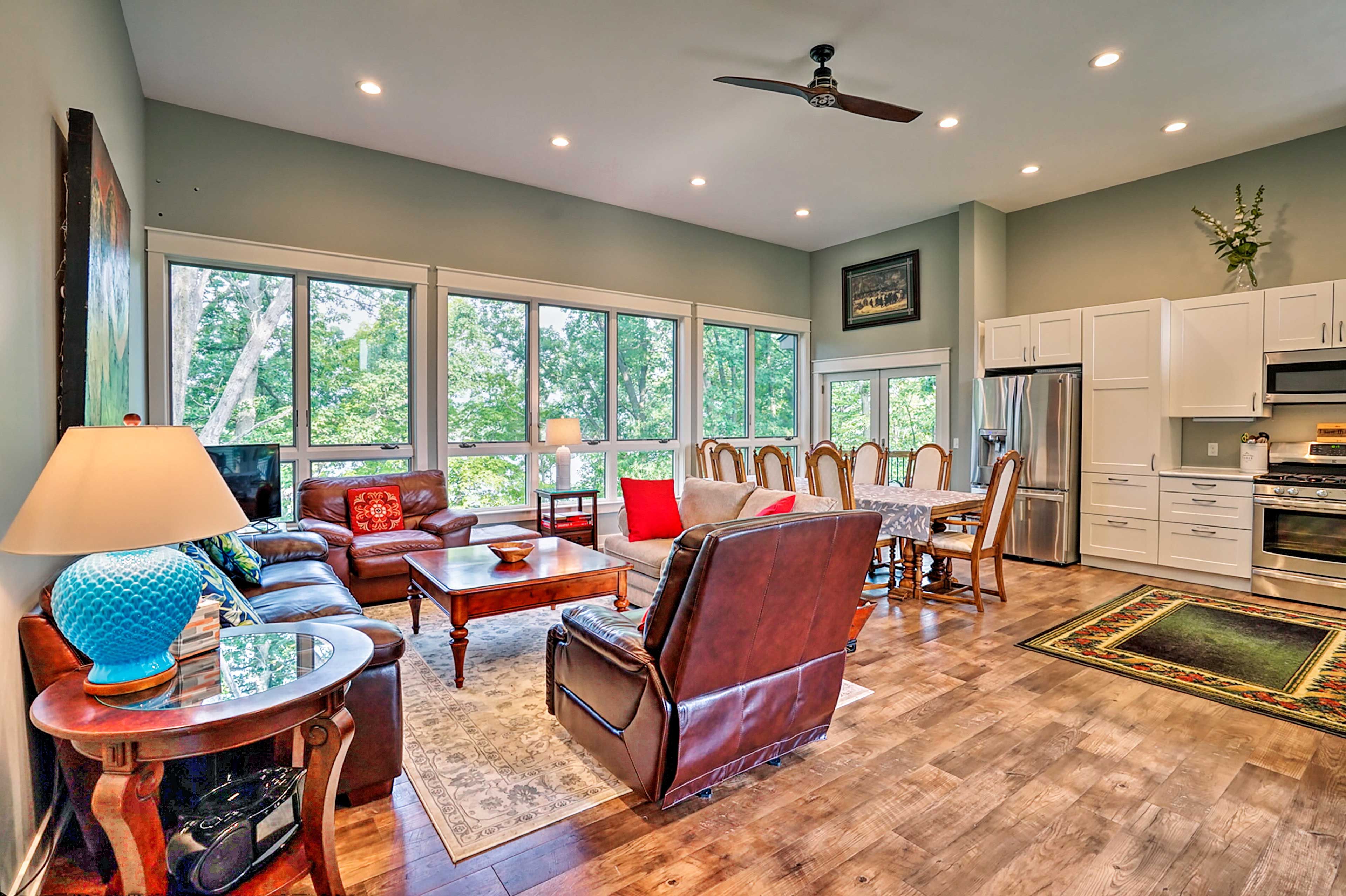 Lowell Vacation Rental | 3BR | 2.5BA | 1,800 Sq Ft | Stairs Required to Access