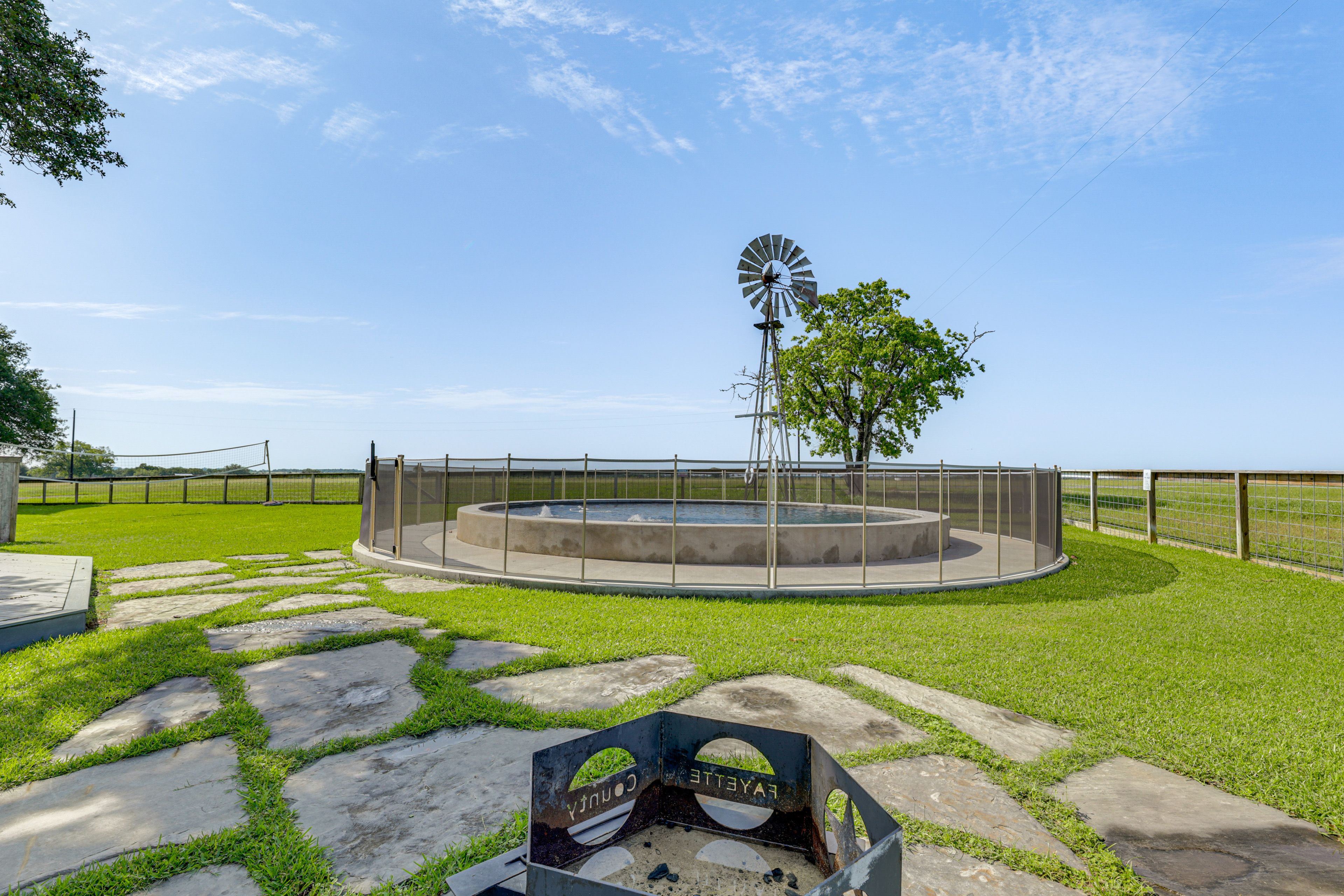 Outdoor Pool | Windmill w/ Waterfall