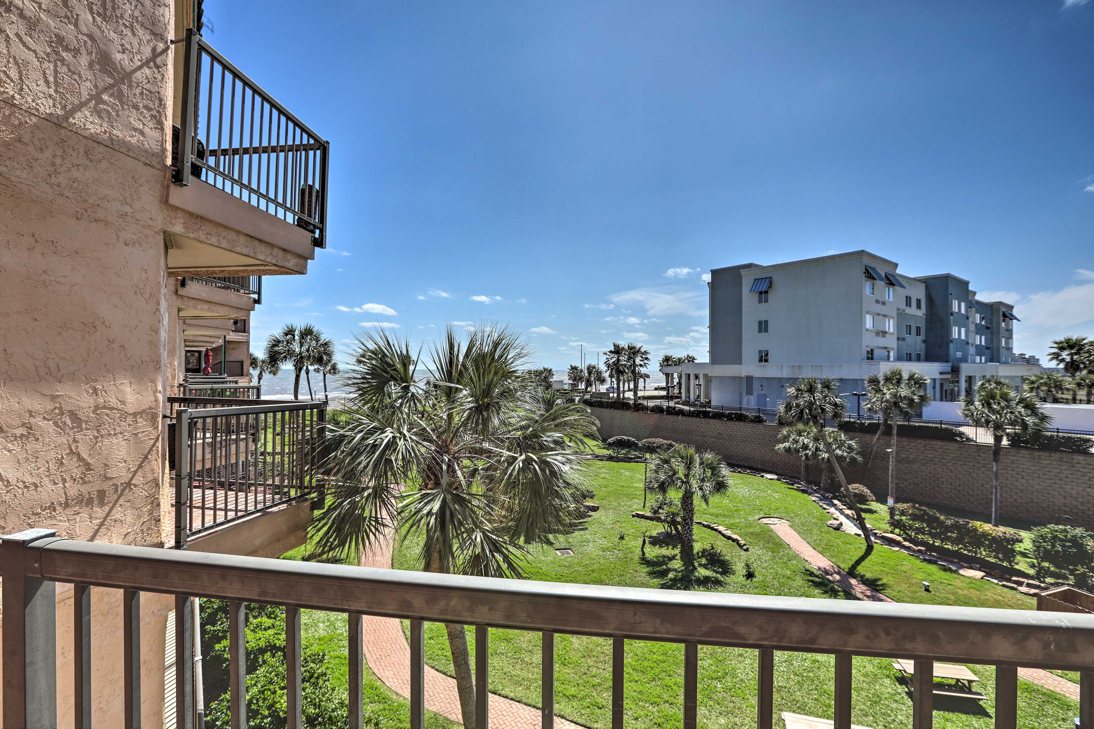 The balcony is currently closed and off-limits.