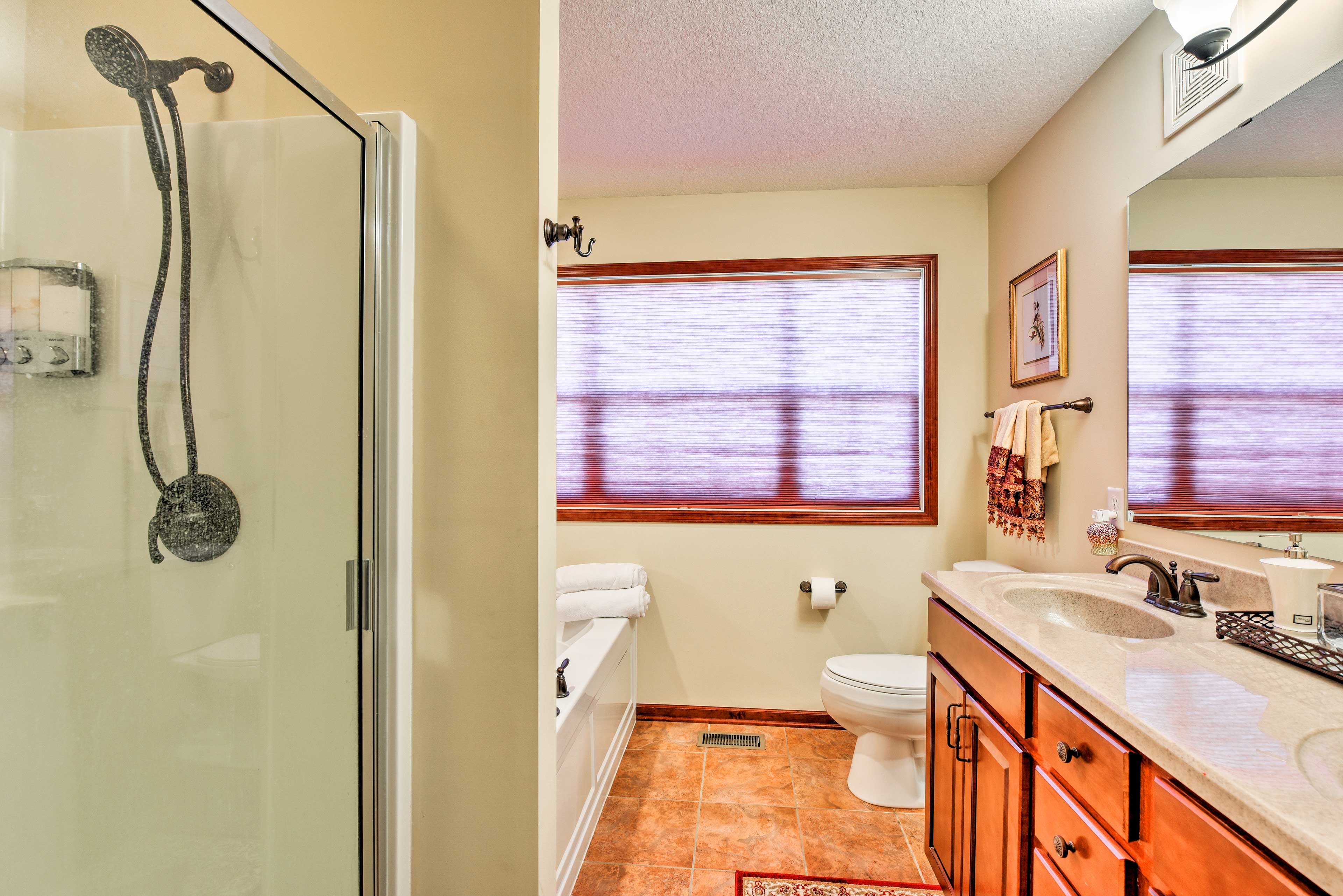 The en-suite bath is a dream.