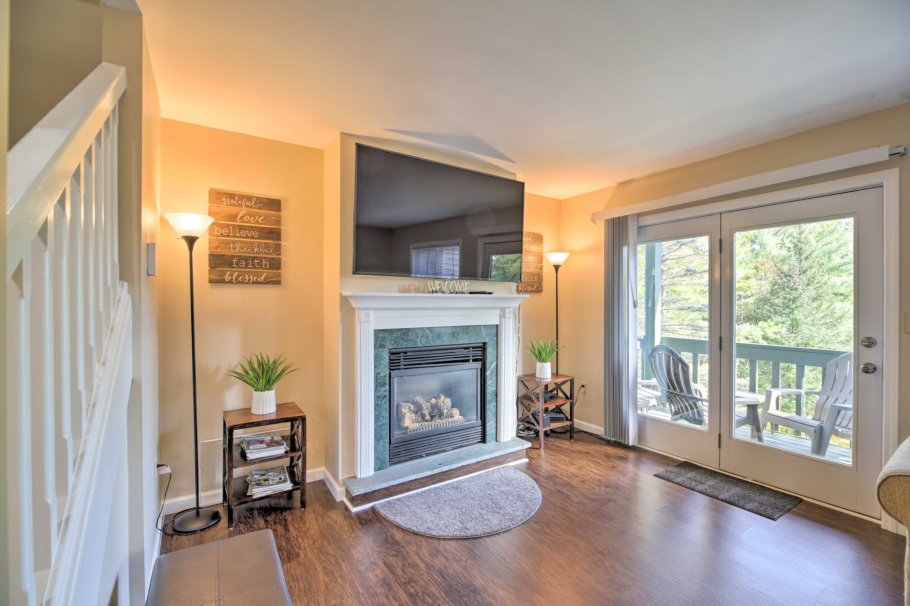 Lake Placid Vacation Rental | 3BR | 2.5BA | 1,700 Sq Ft | Stairs Required
