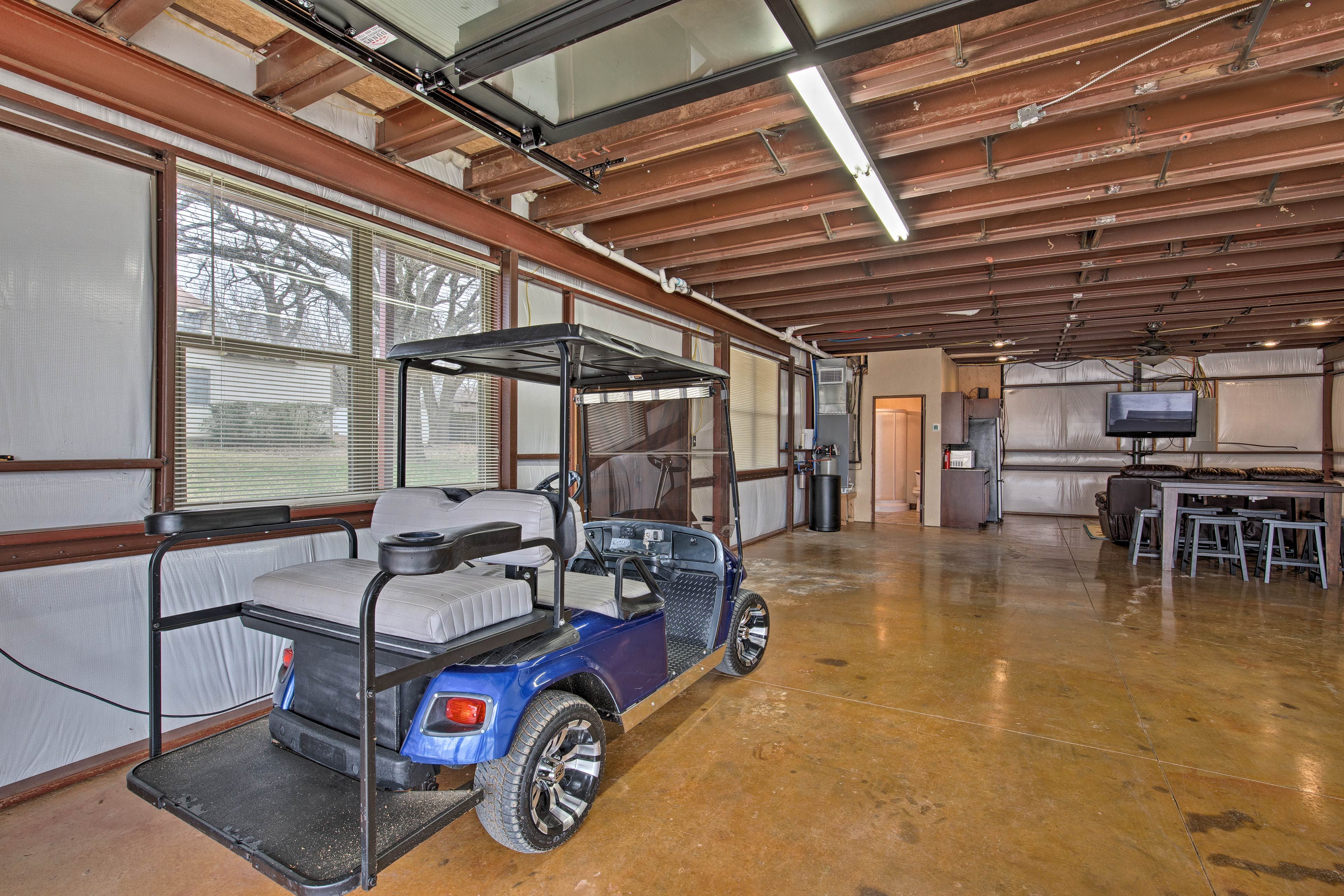 Golf Cart Provided