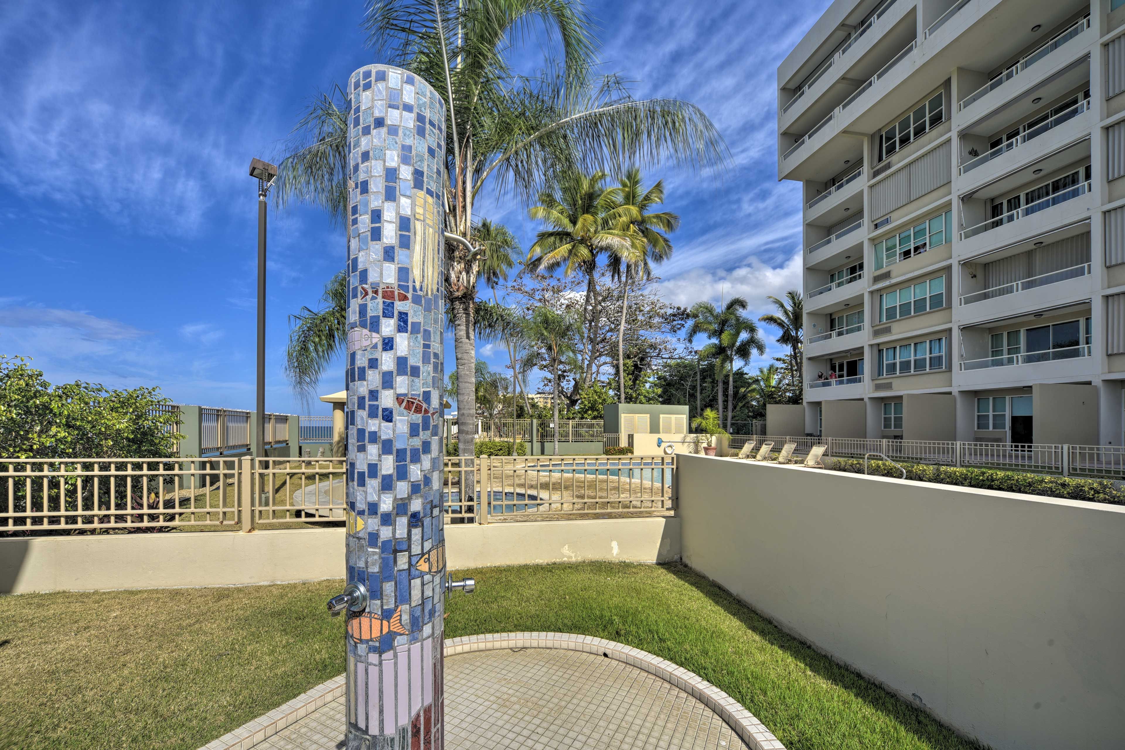 Community Outdoor Shower