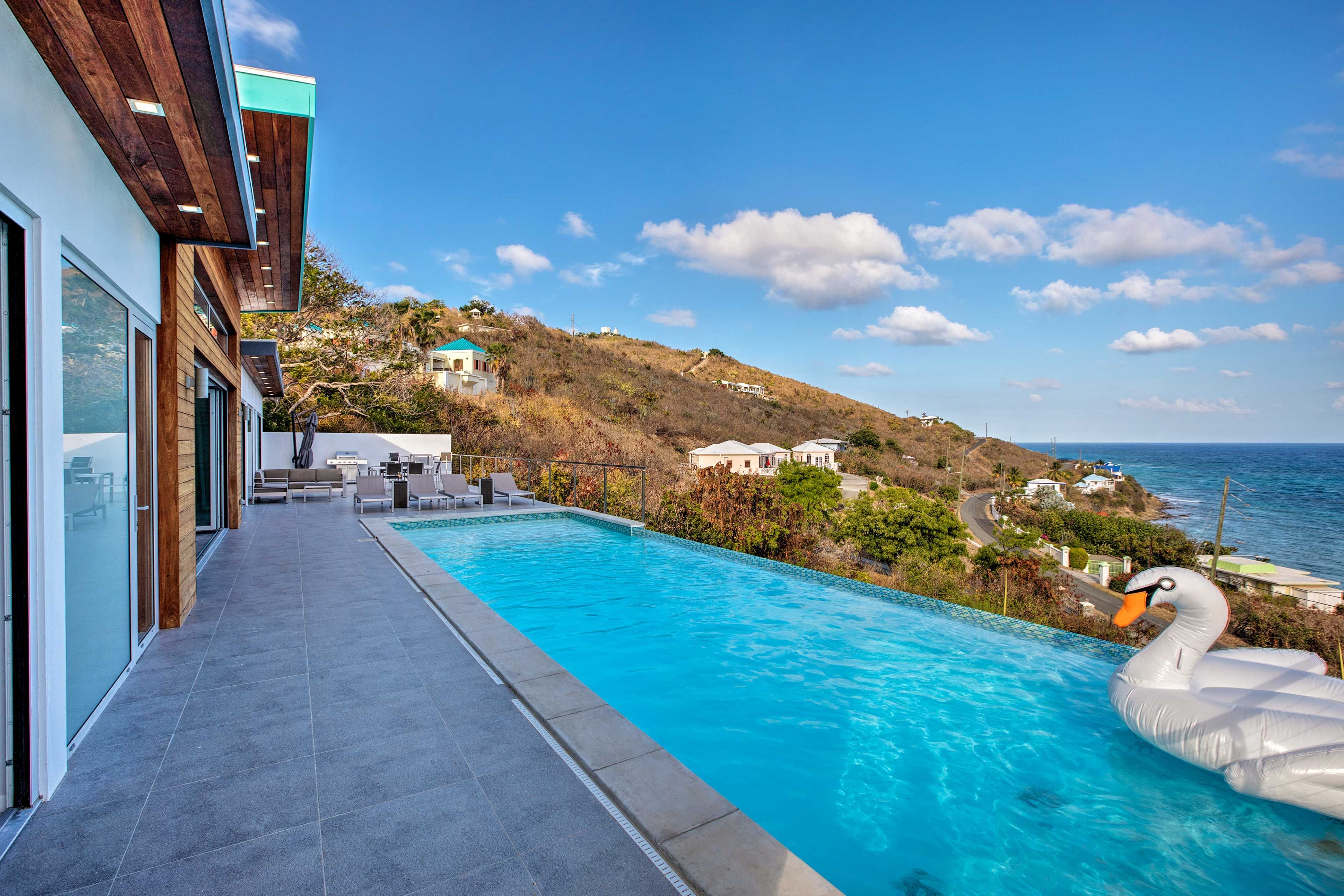 Patio | Infinity Pool | Ocean Views | Loungers