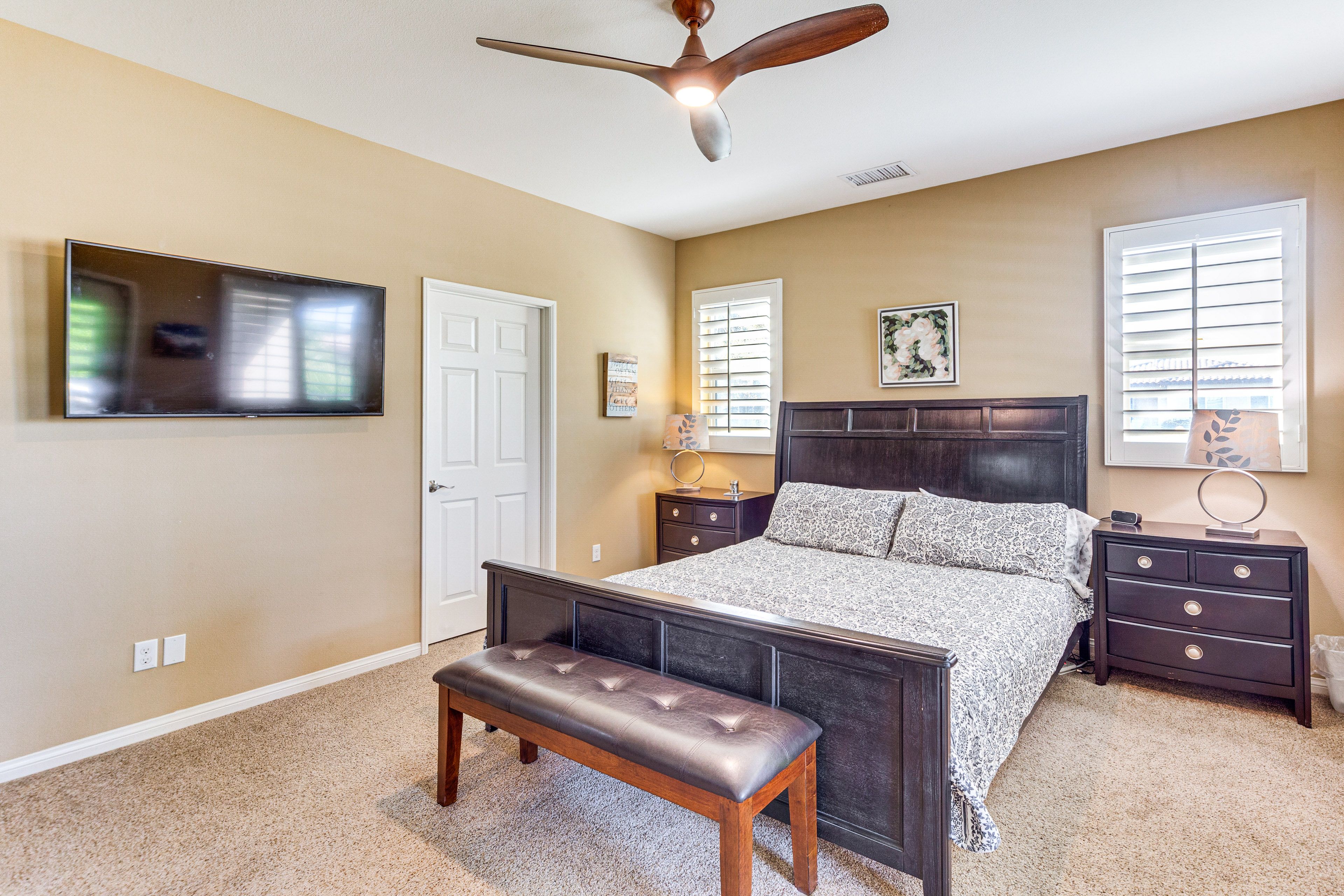 Bedroom 1 | King Bed | Linens Provided