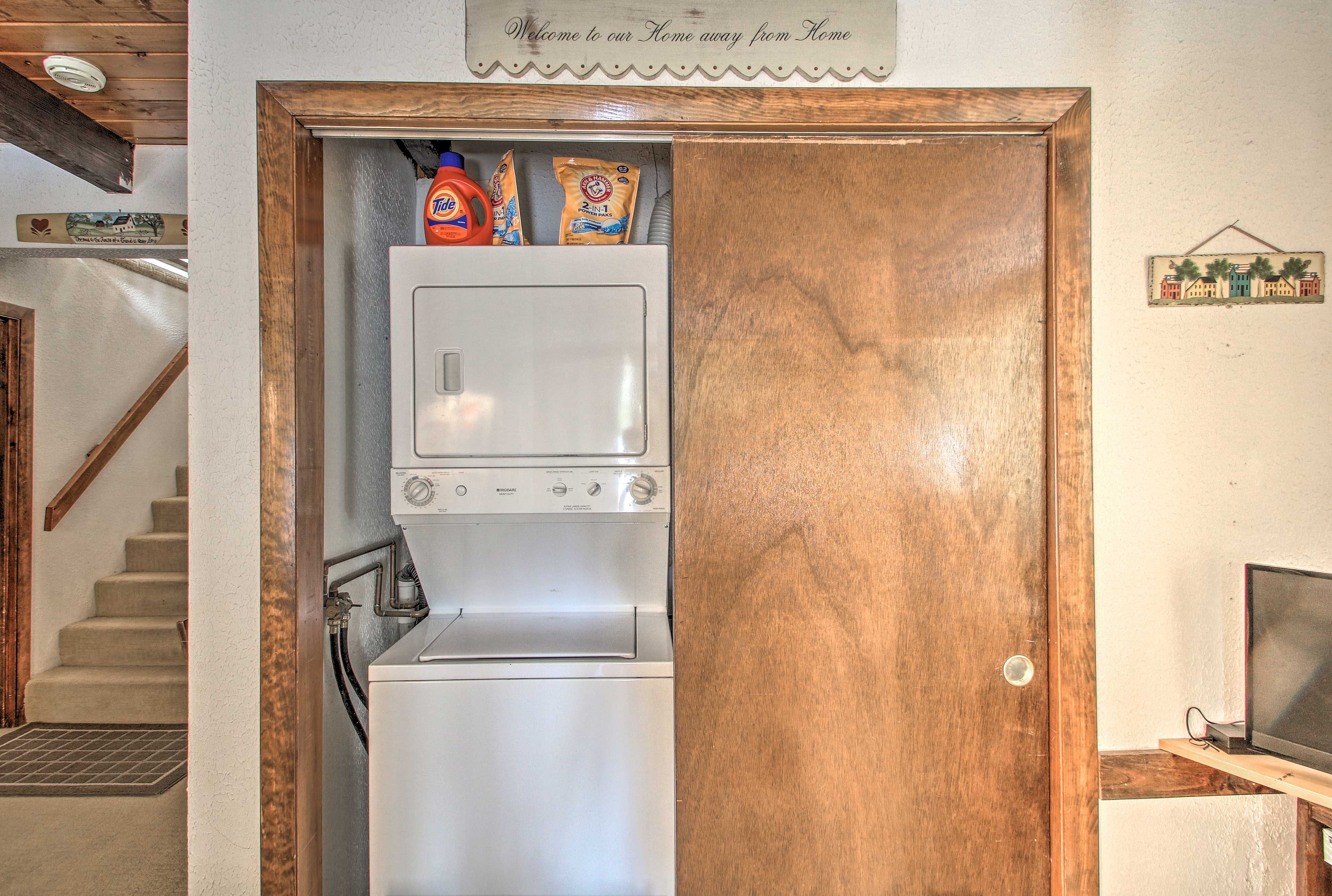 Laundry closet