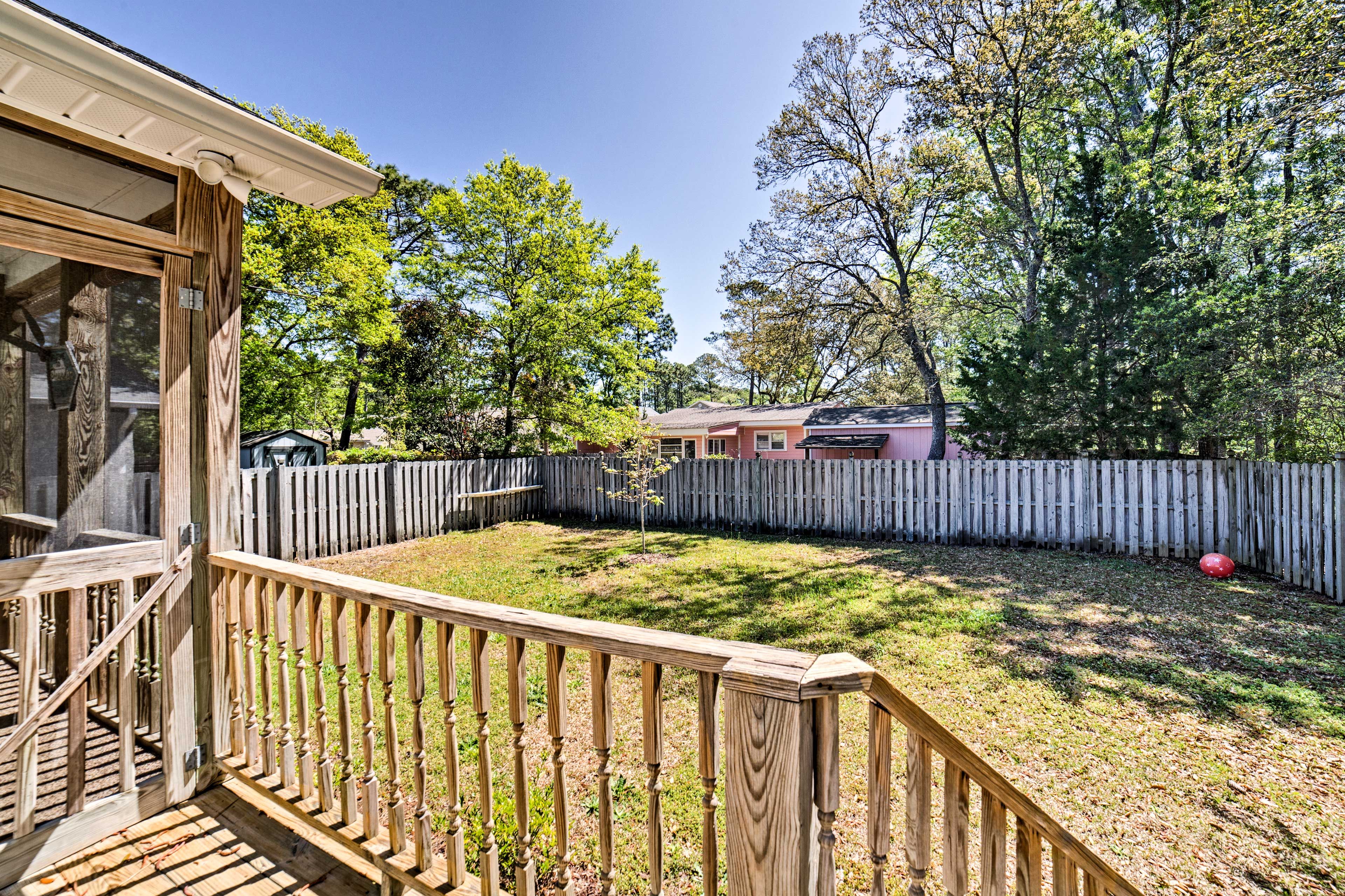 Fenced-In Yard